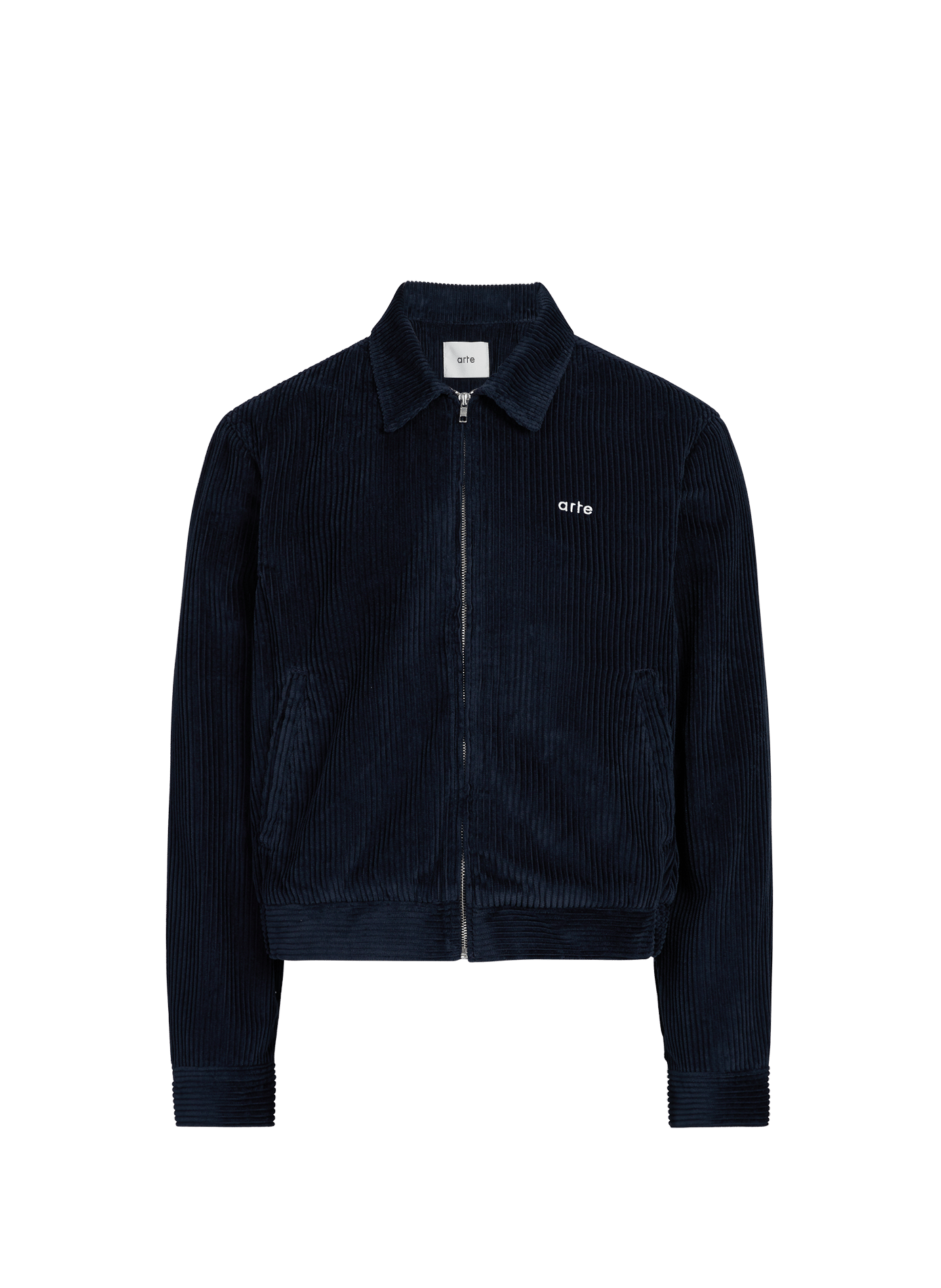 Corduroy cotton jacket ARTE ANTWERP Blue
