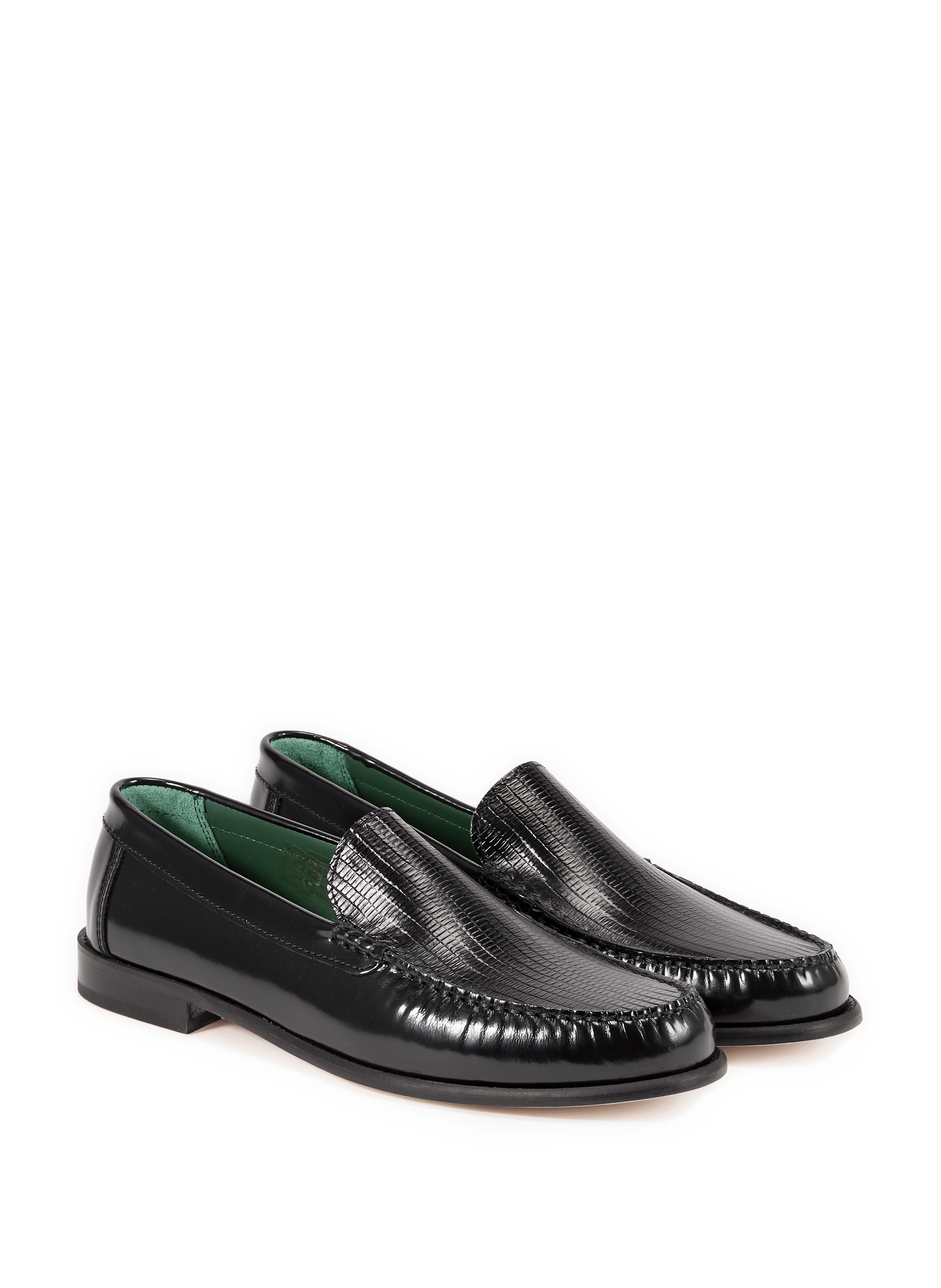 Mocassins en cuir VINNY'S Noir