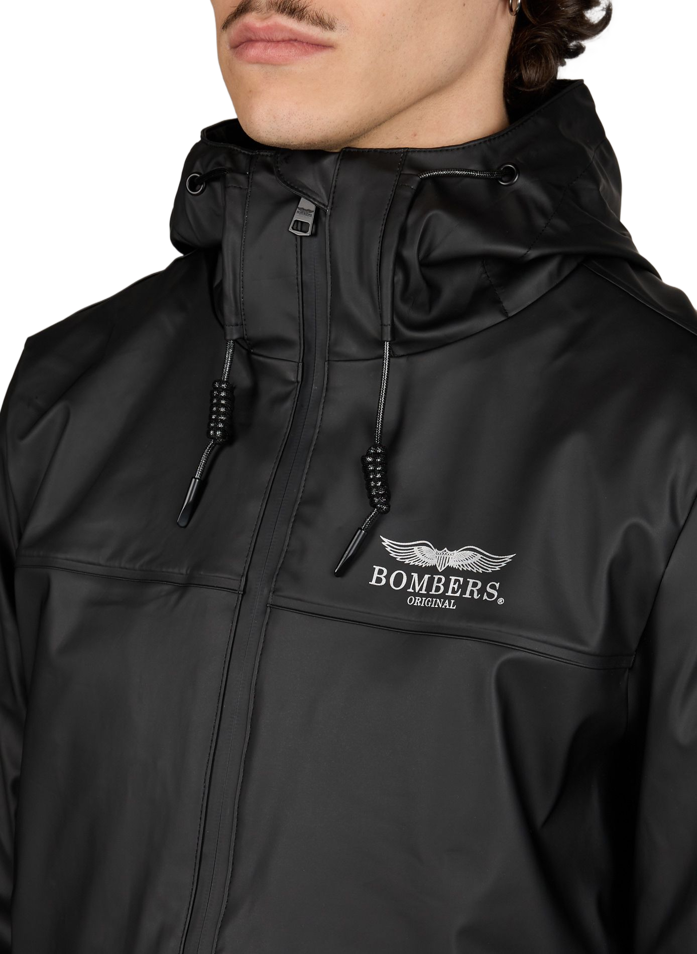 Blouson Djinn à capuche BOMBERS ORIGINAL Noir