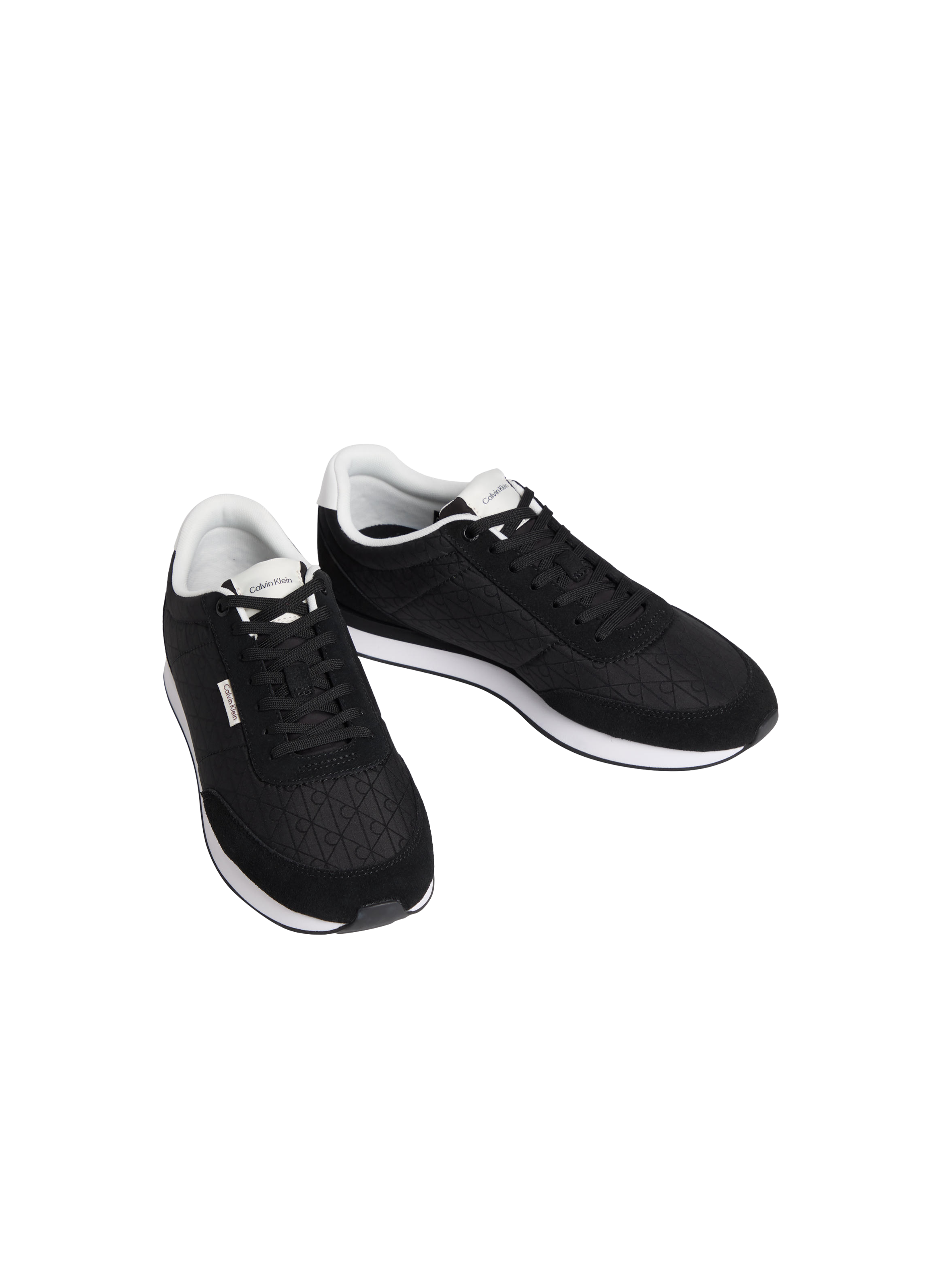 Baskets basses Retro Runner Ripstop CALVIN KLEIN Noir