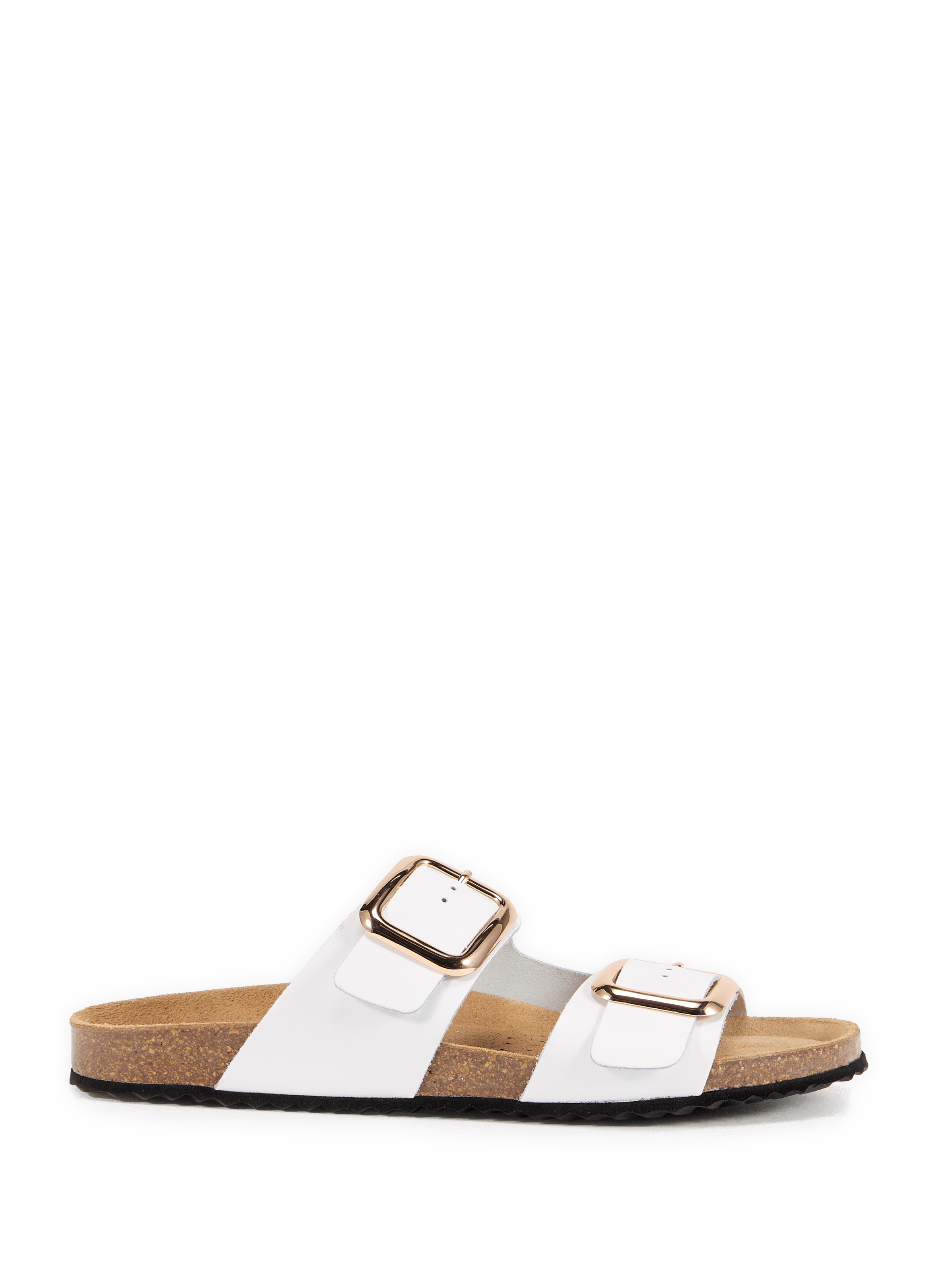 Mules Briona en cuir GEOX Blanc
