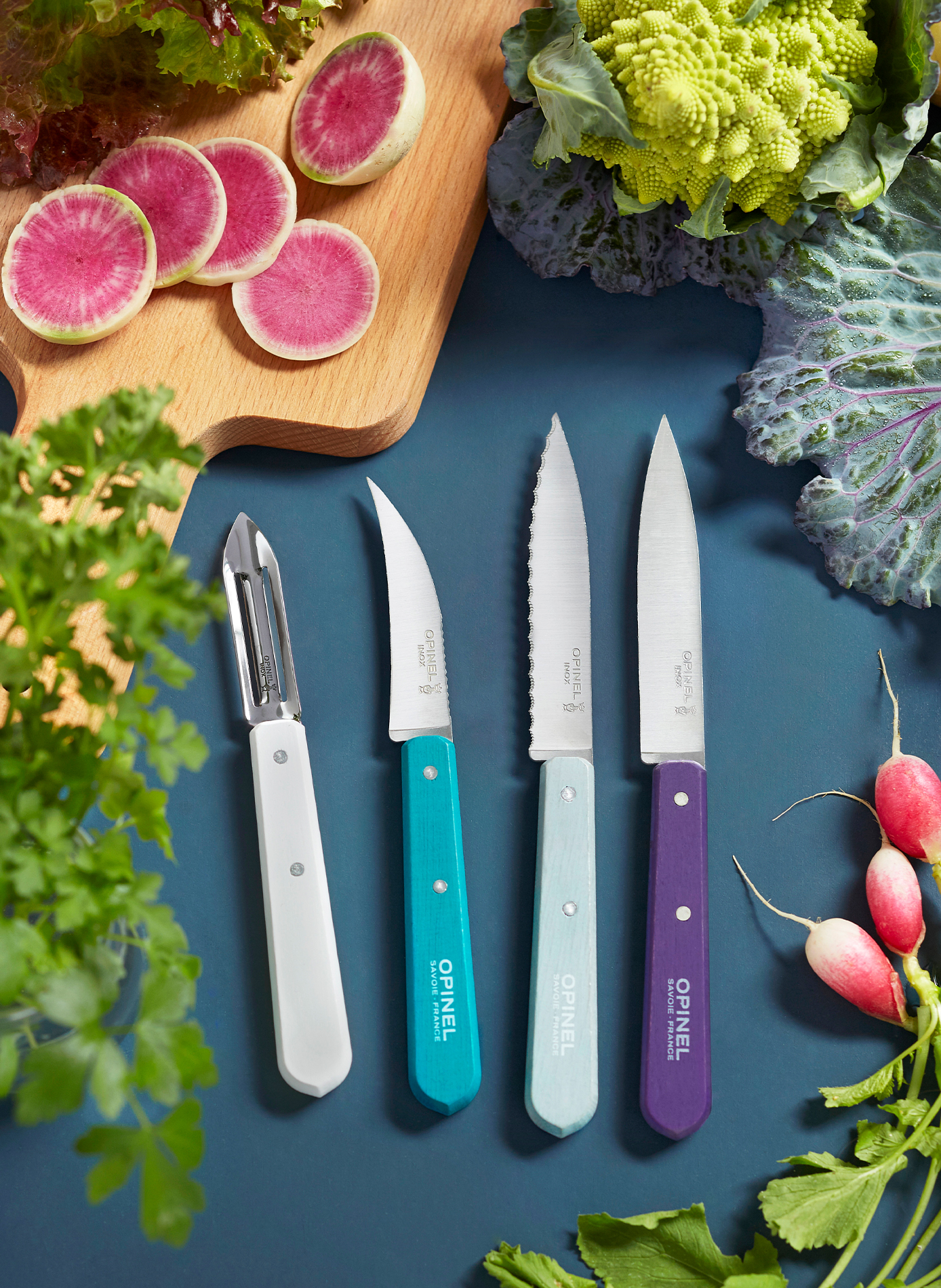 Coffret de 4 couteaux Les Essentiels OPINEL Multicolore