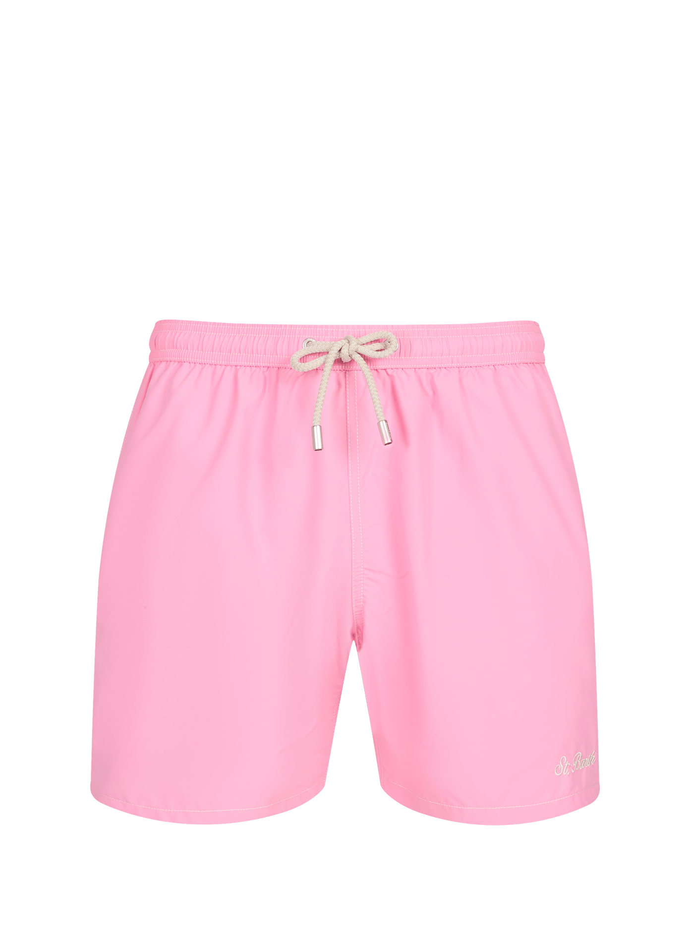 Recycled polyester swim shorts MC2 SAINT BARTH Pink