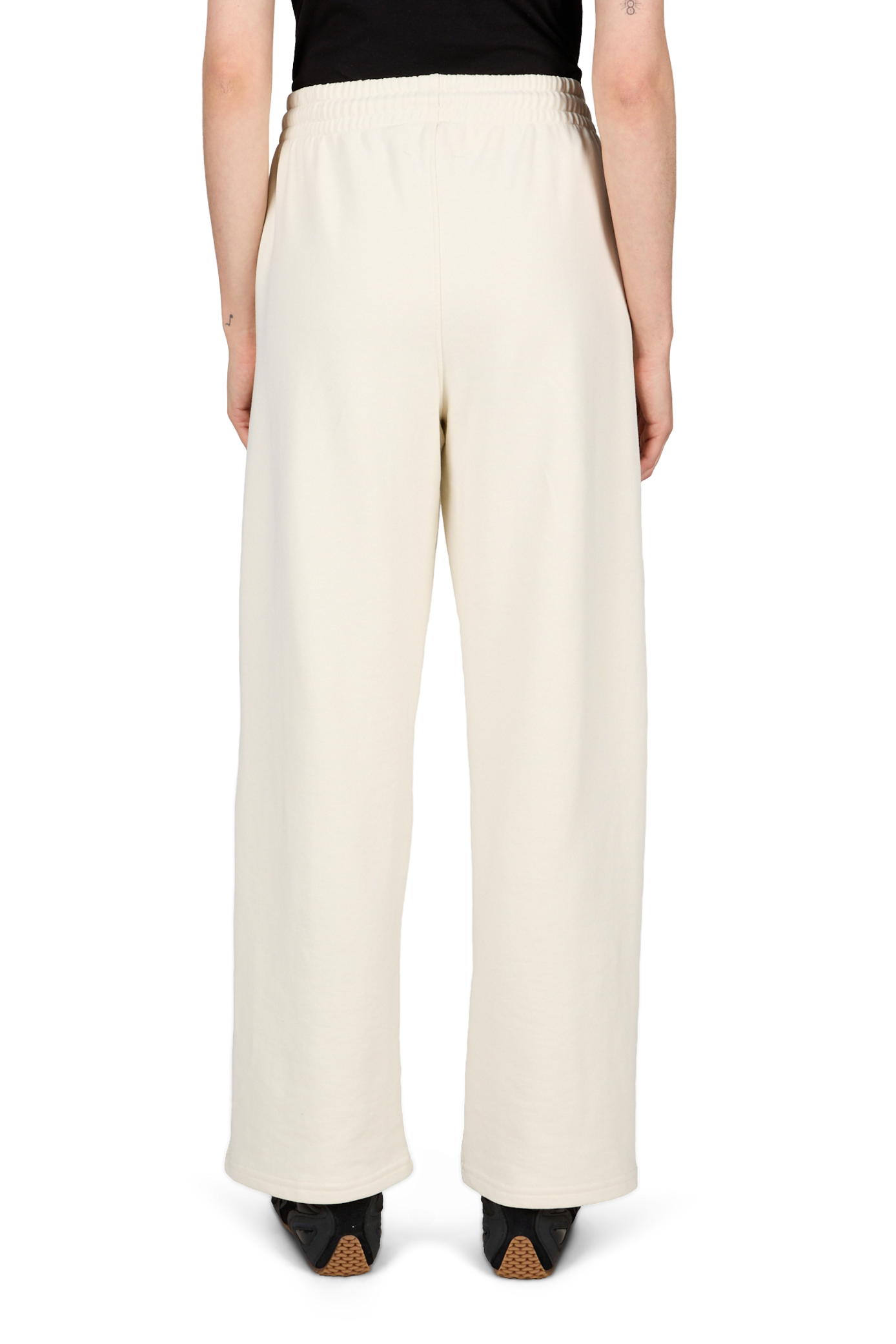 Pantalon de survêtement droit en coton mélangé GERTRUDE ET GASTON Beige