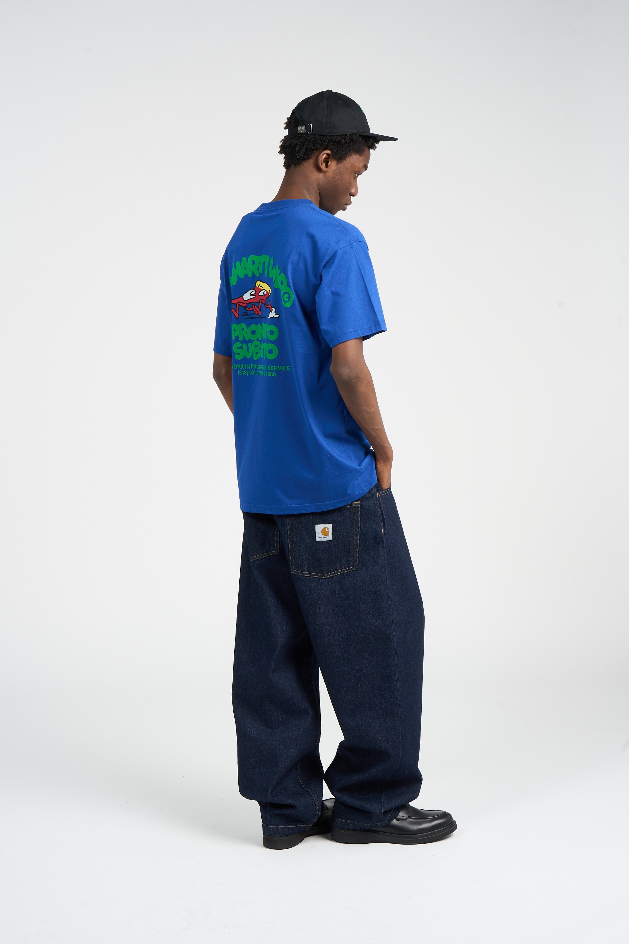 Jean brandon pant CARHARTT WIP Bleu