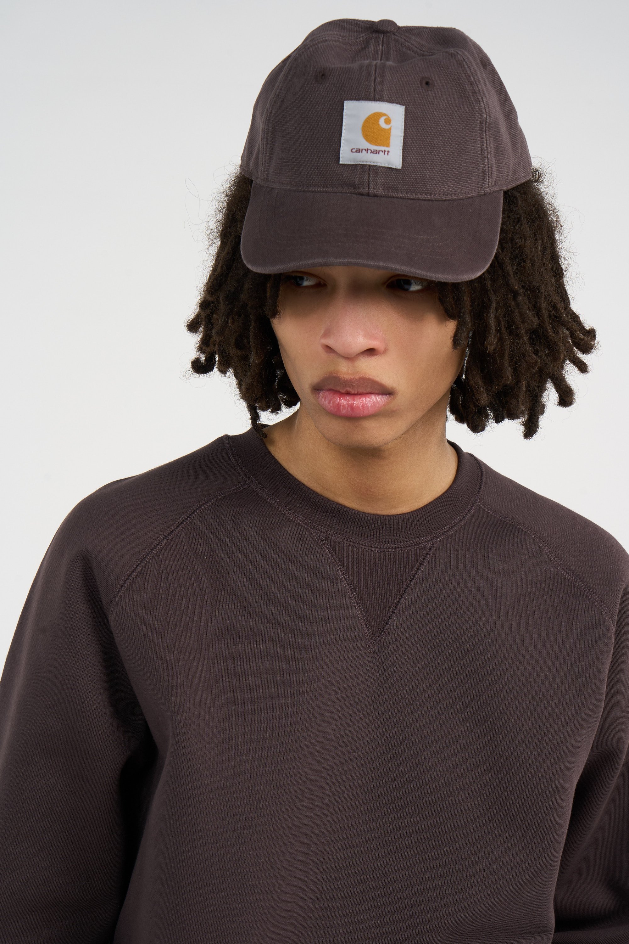 Casquette canvas cap CARHARTT WIP Marron