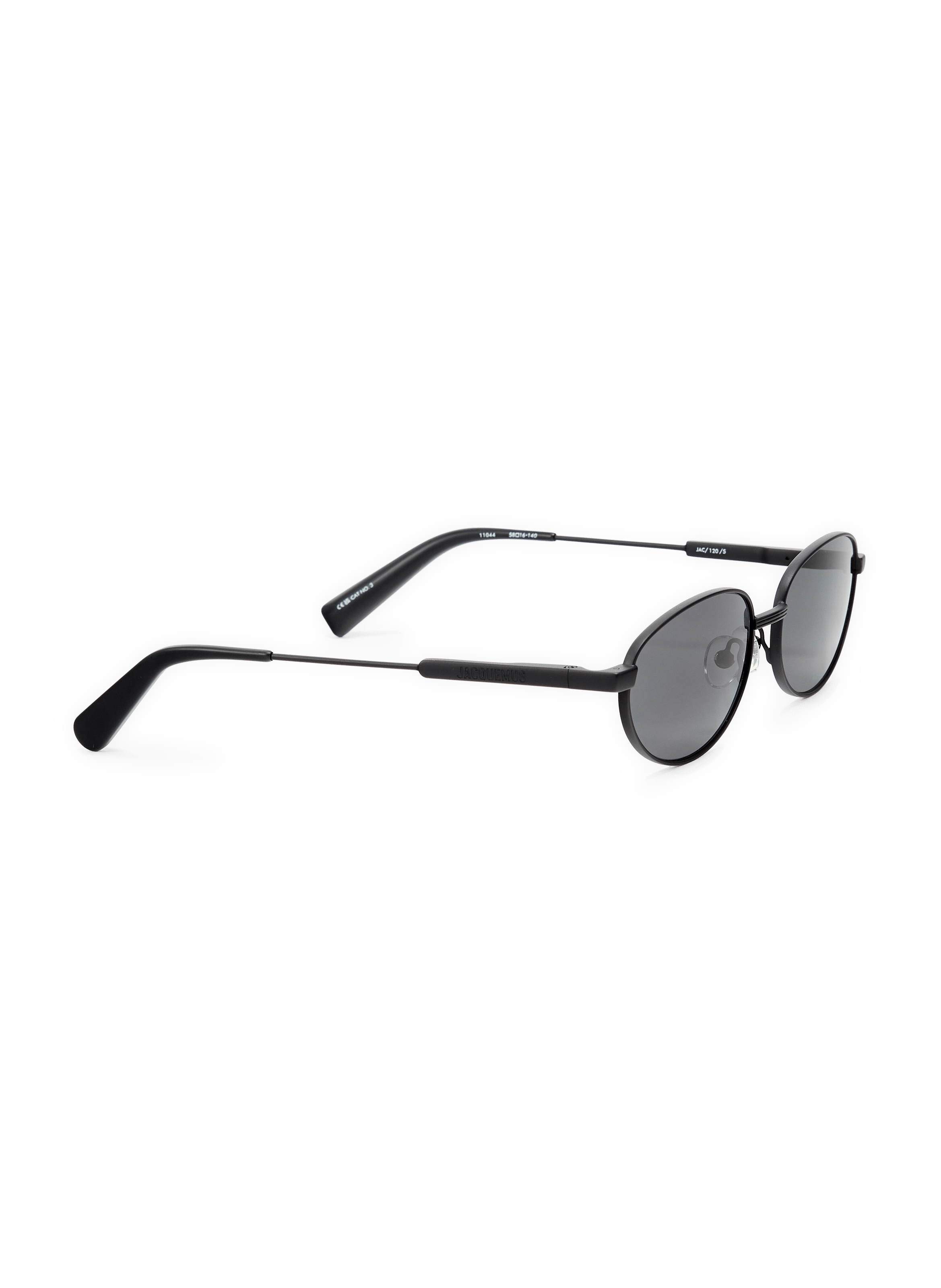 Alba Sonnenbrille mit Metallrahmen JACQUEMUS Schwarz