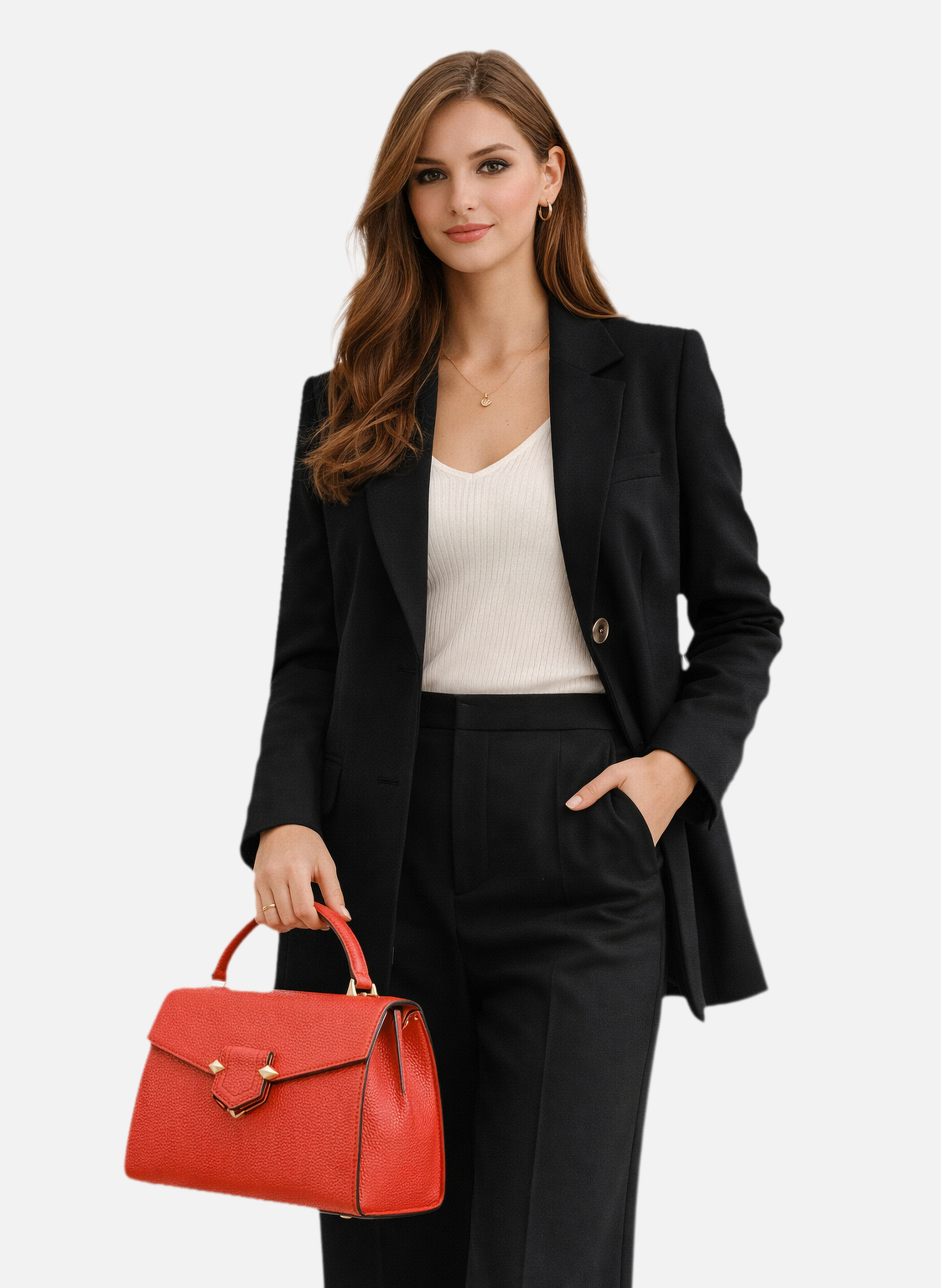 Sèvres | sac à main POURCHET Rouge