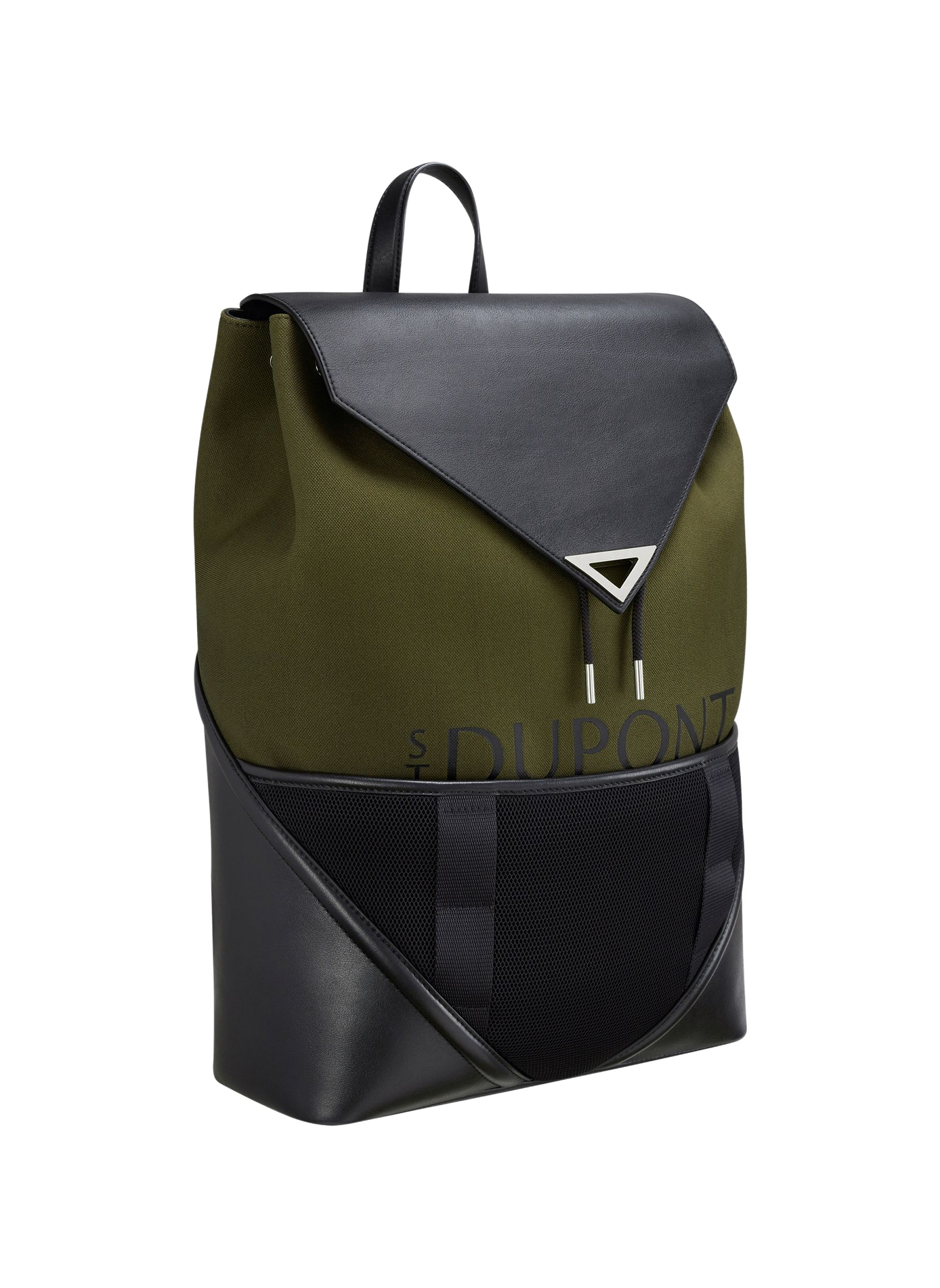 Rucksack Explorer Challenge aus Leder S.T. DUPONT Grun