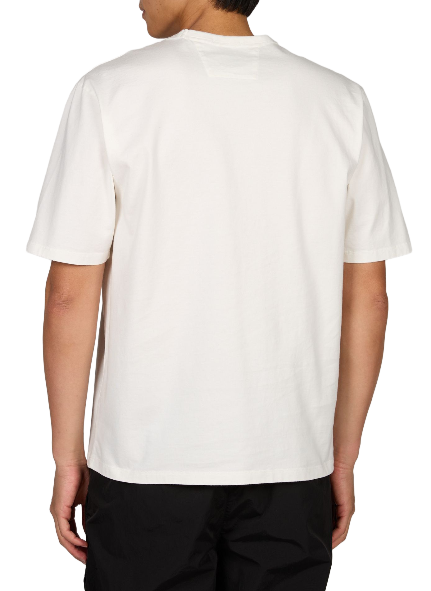 Logo cotton T-shirt CP COMPANY White