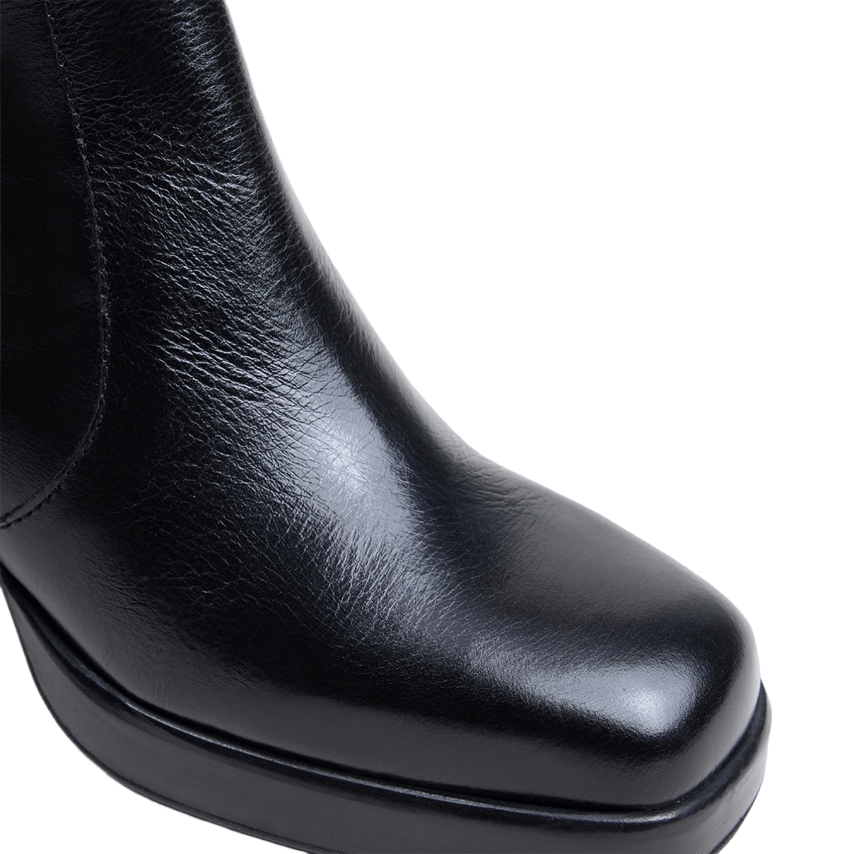 Bottines en cuir boom JONAK Noir