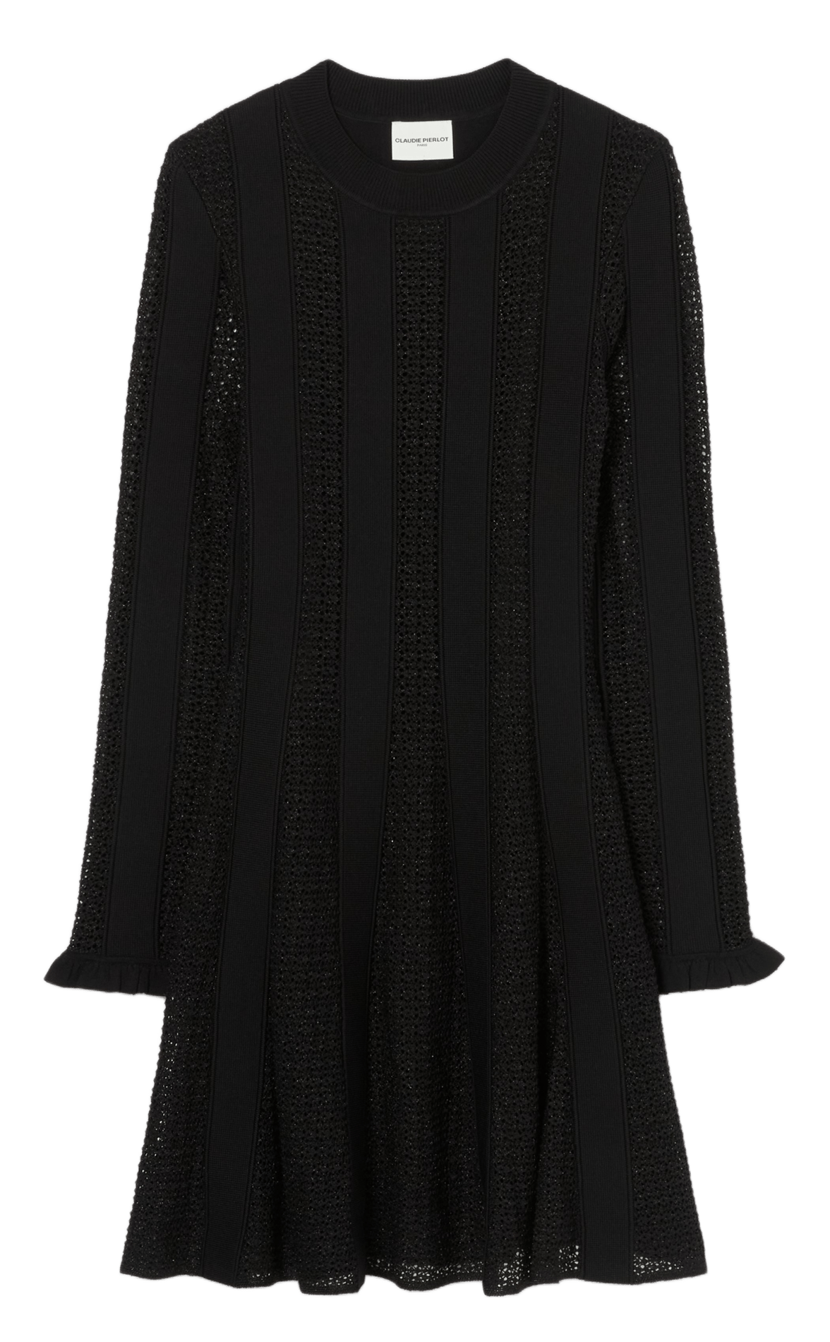 Robe courte évasée CLAUDIE PIERLOT Noir