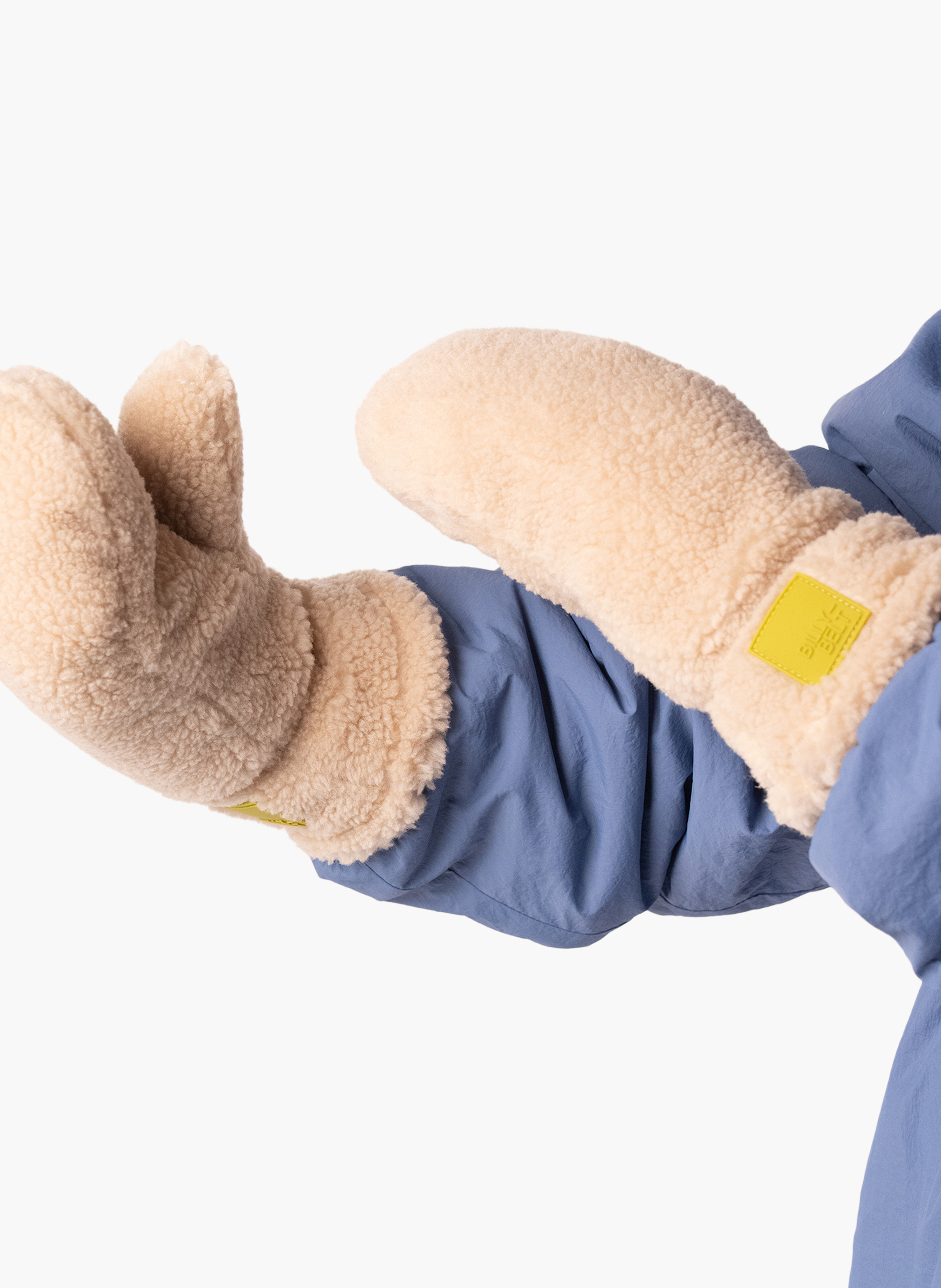 Moufles en sherpa polaire BILLYBELT Beige
