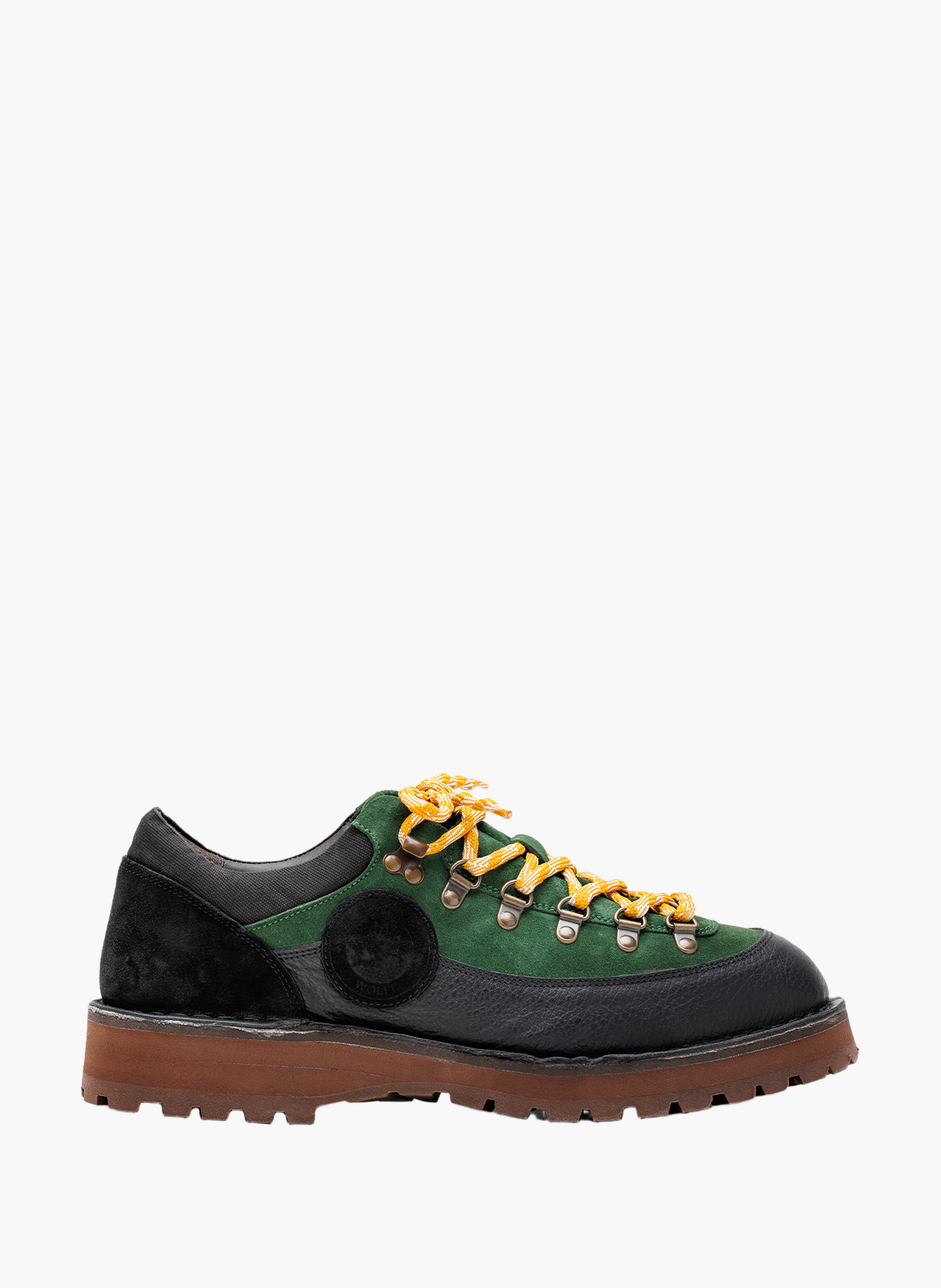 Bottines glacier en daim NAKED WOLFE Vert