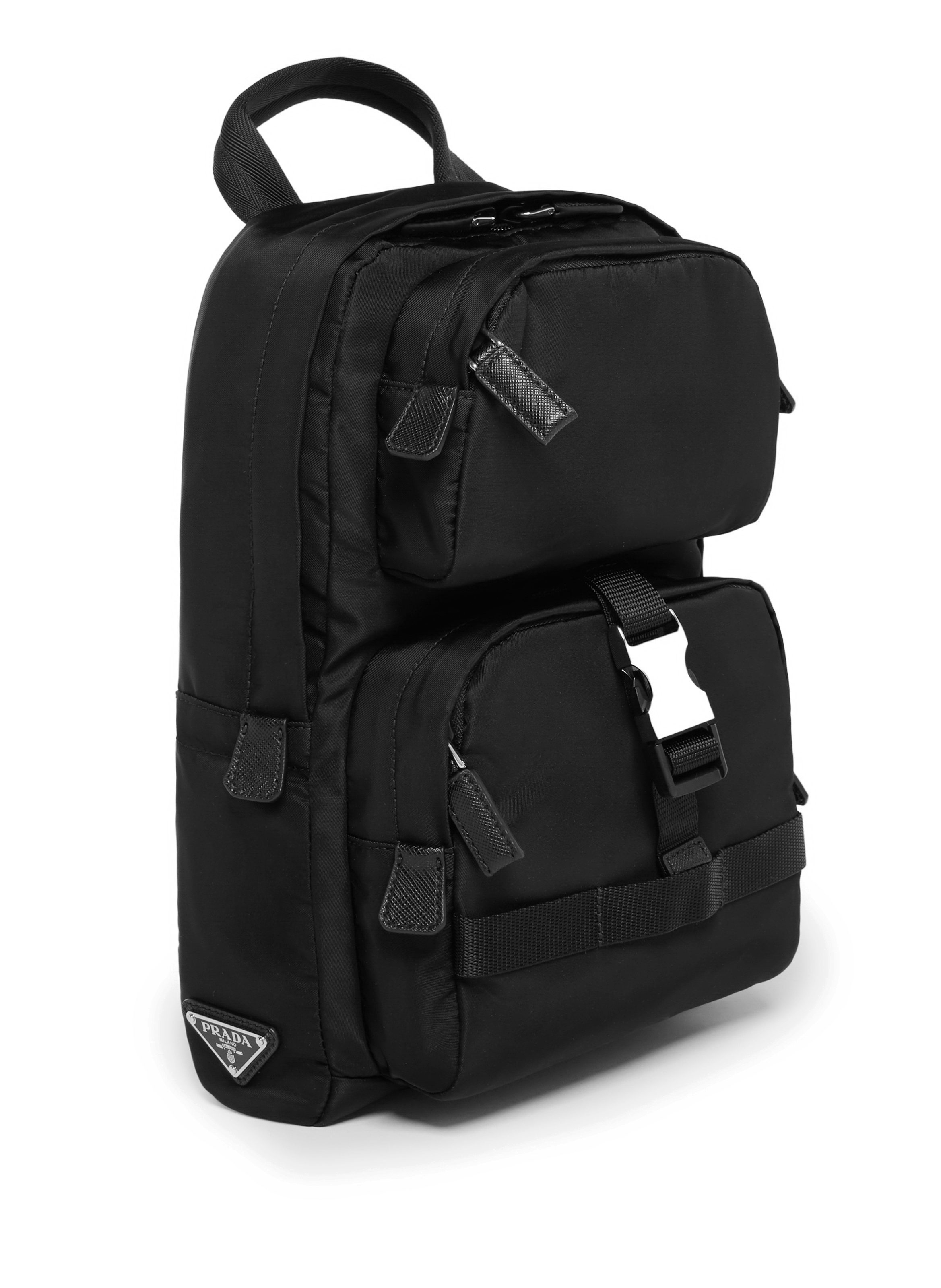 Sac à dos en gabardine de nylon