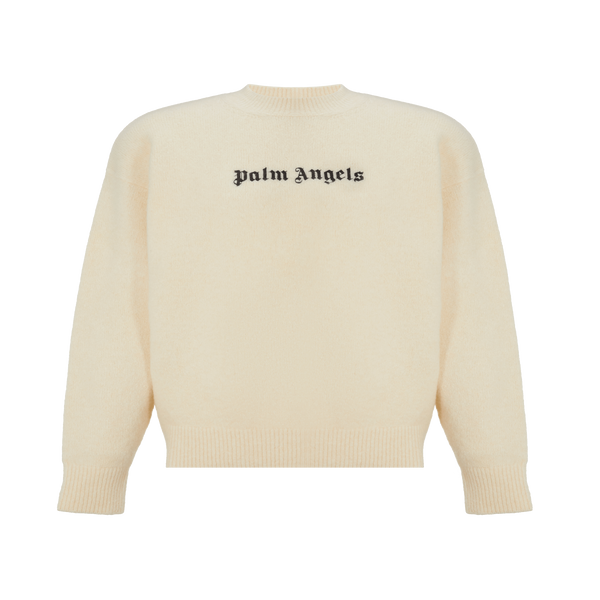 Palm Angels Oversized Jumper In Grey