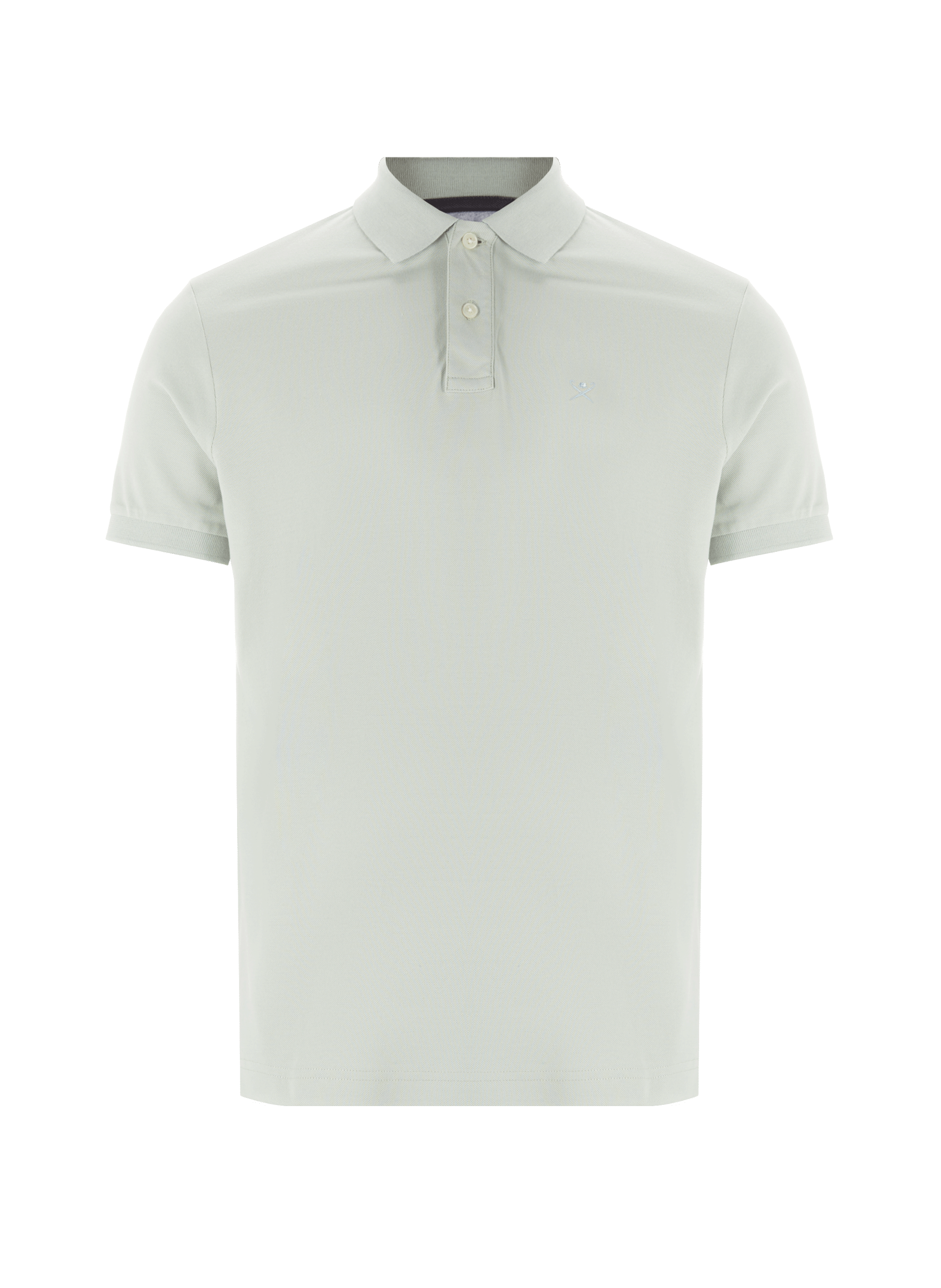 Polo à logo en coton piqué