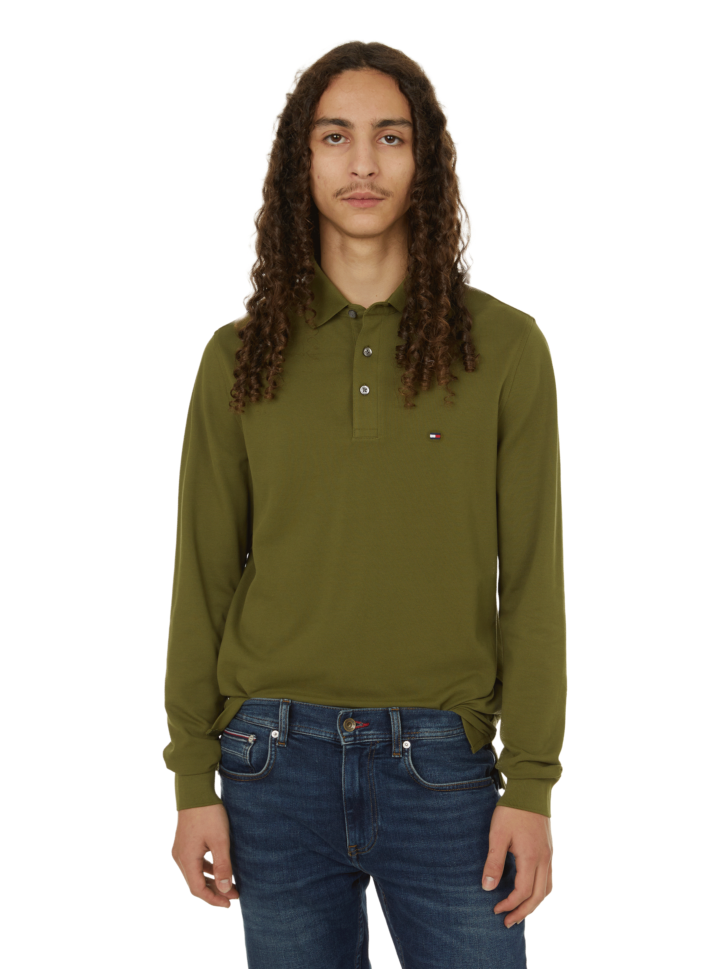 Polo à manches longues