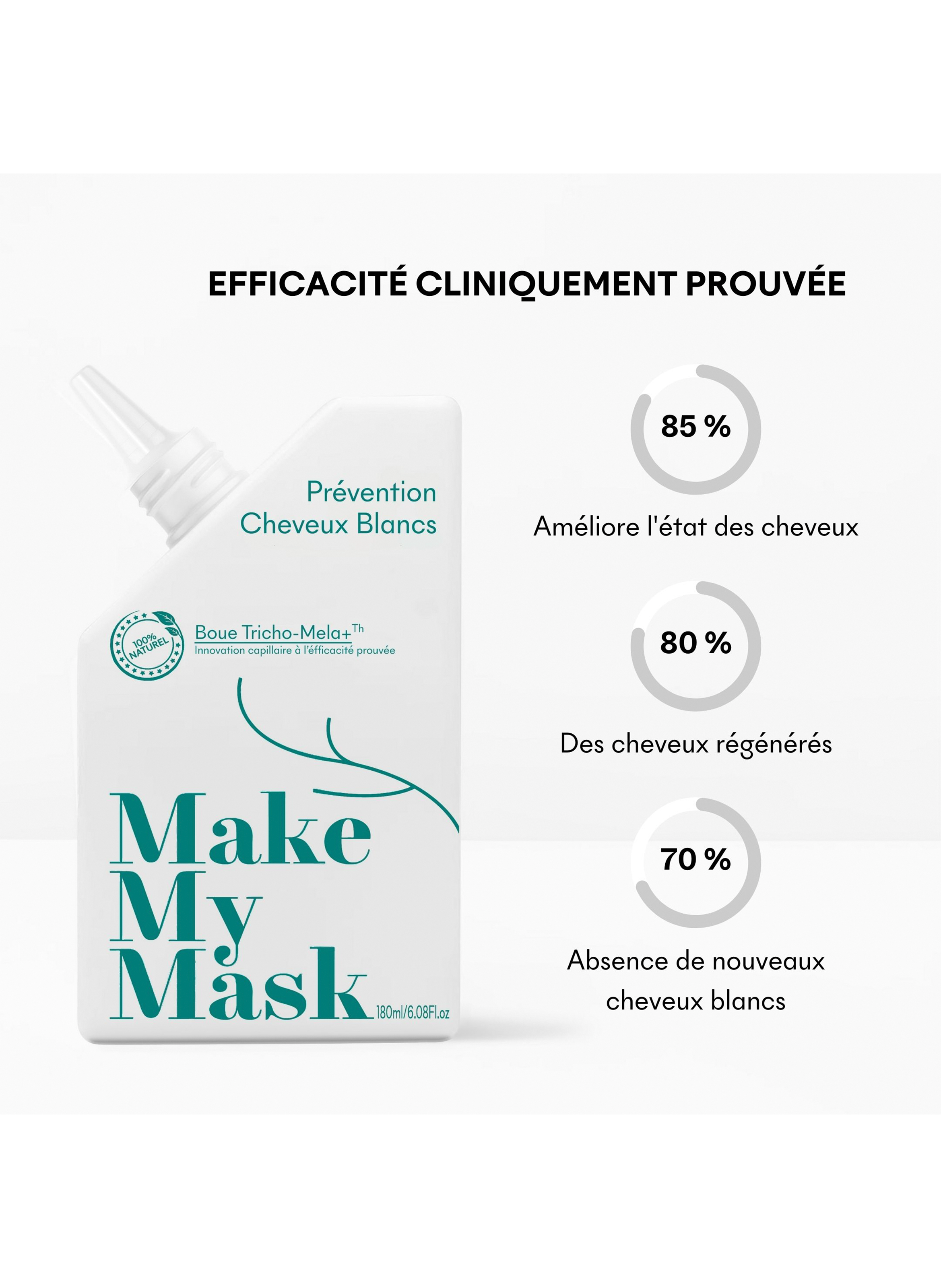 Tricho-Mela Mud and Anti-Aging MAKE MY MASK No color