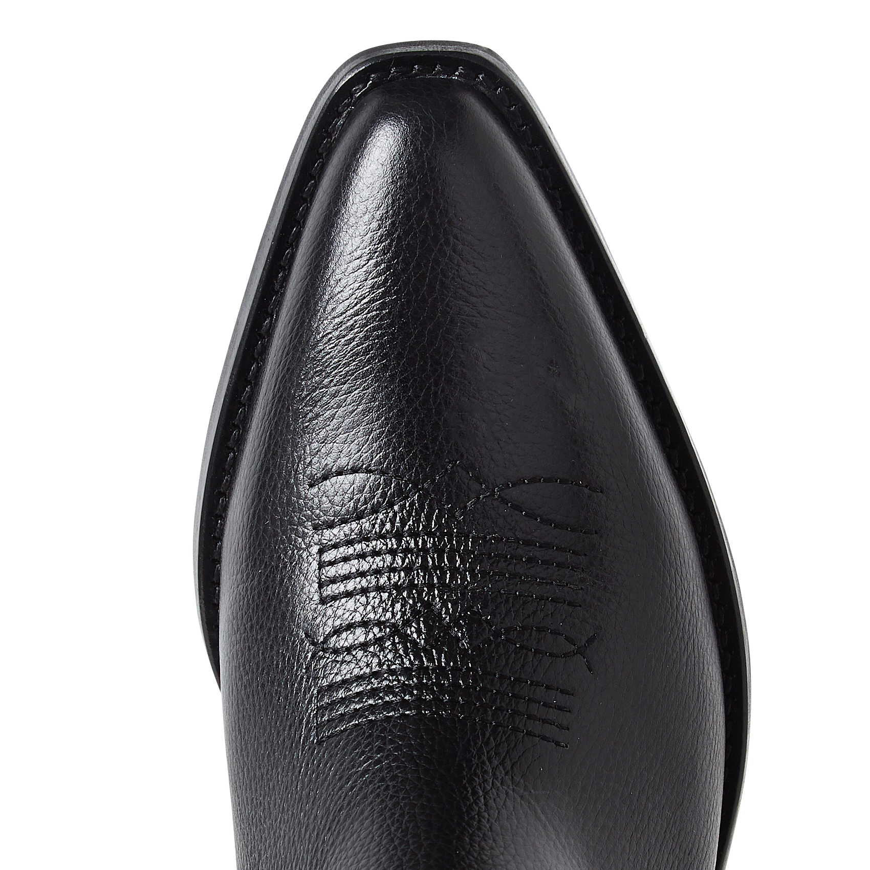 Santiags en cuir delea JONAK Noir