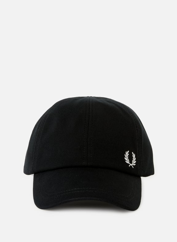 Cotton baseball cap Black by FRED PERRY FRED PERRY Cotton baseball cap Black