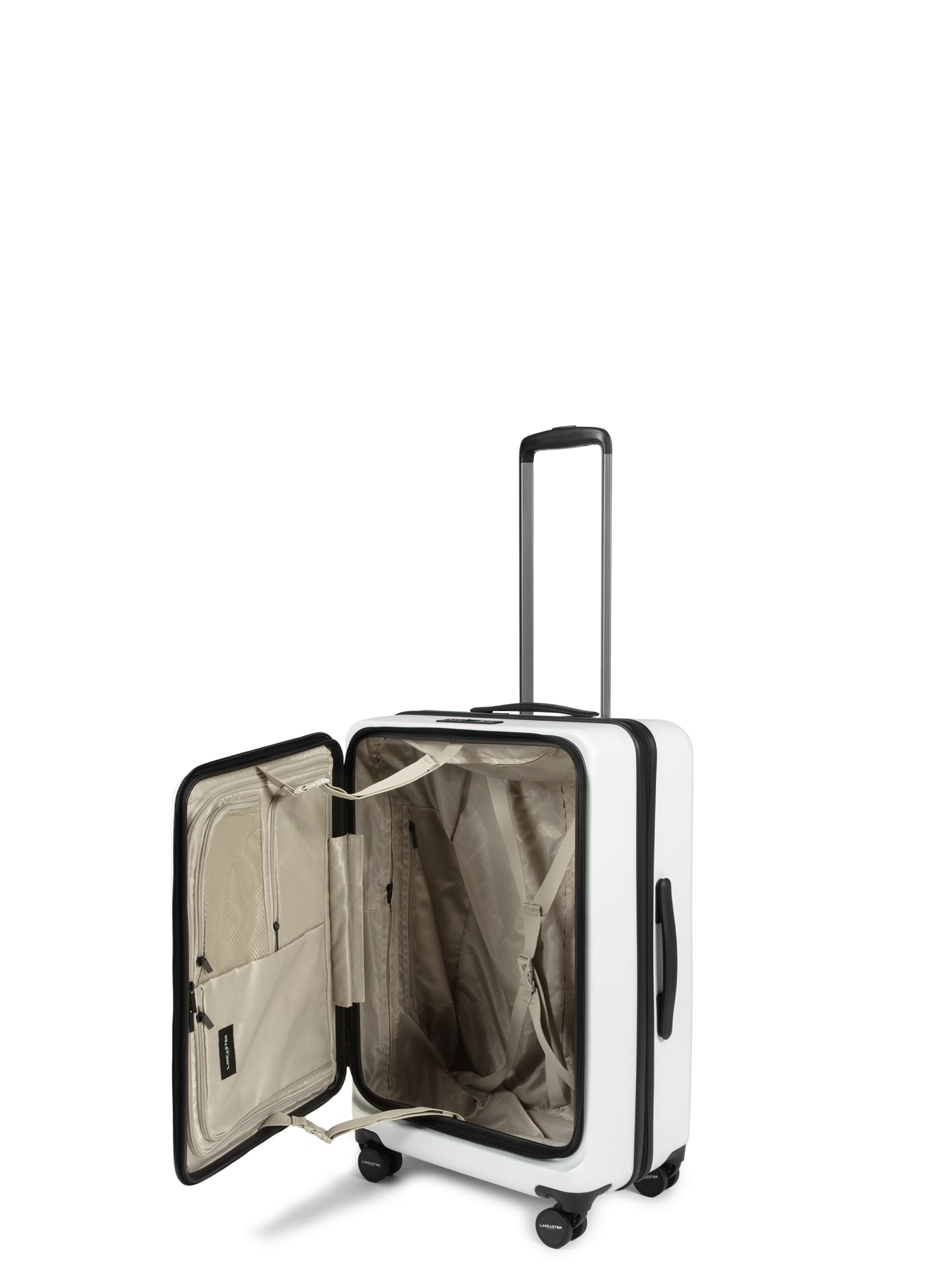 Assortment of 3 luggage - Luggage LANCASTER White