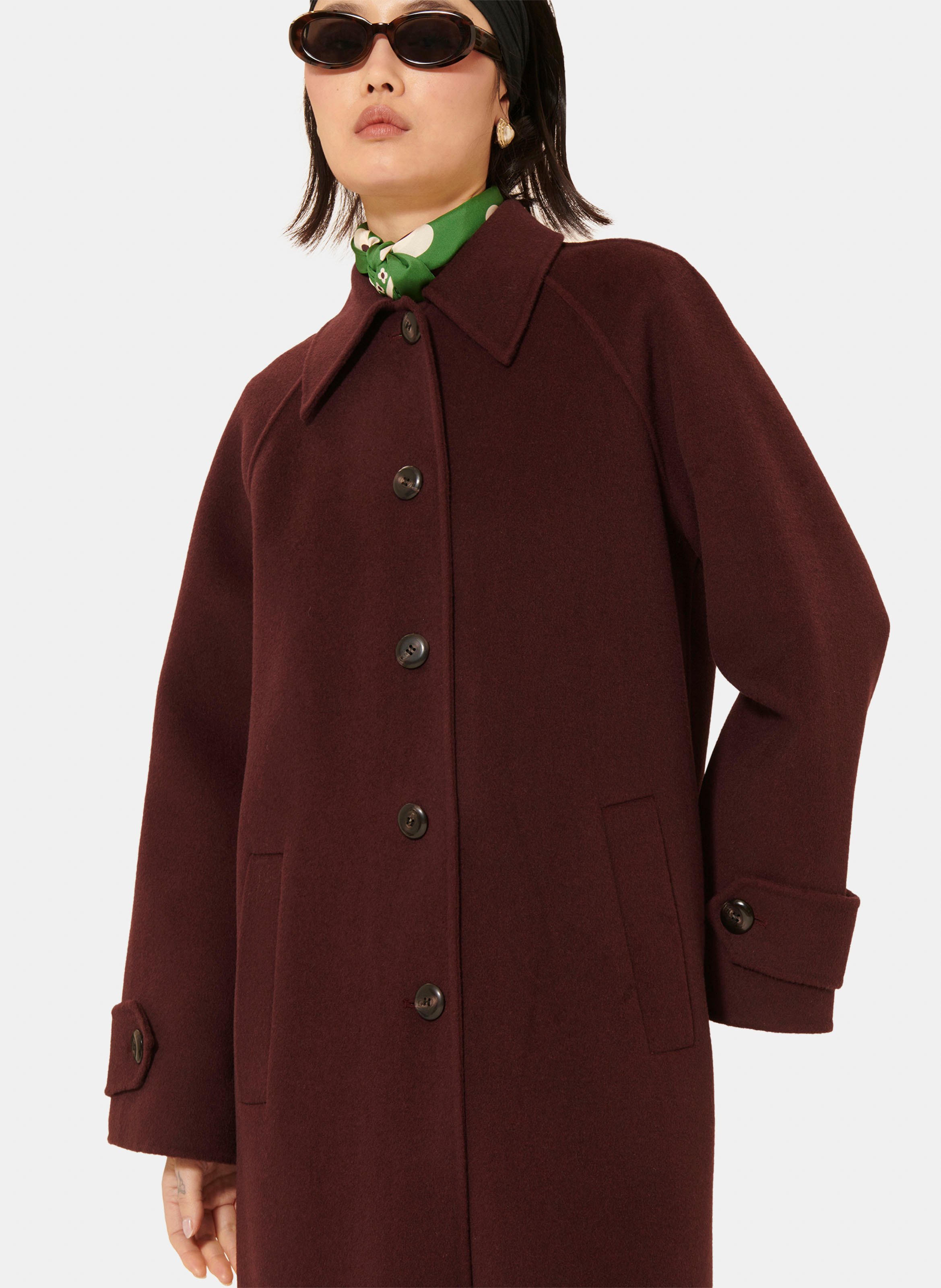 Manteau marly TARA JARMON Violet