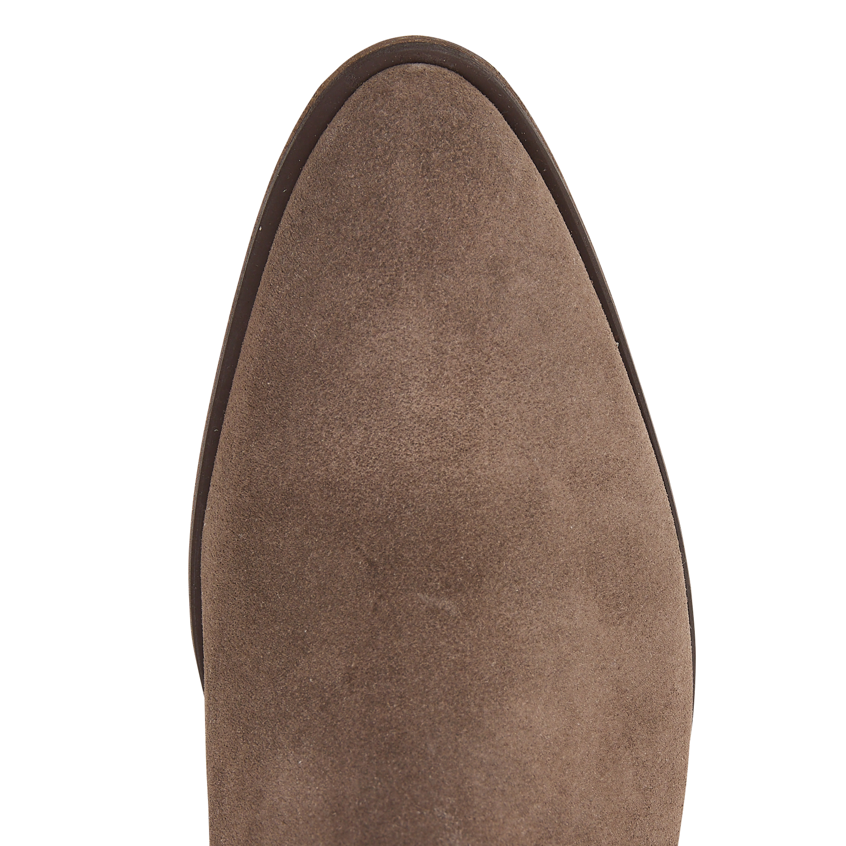 Bottines en cuir velours teva ANTHOLOGY Beige