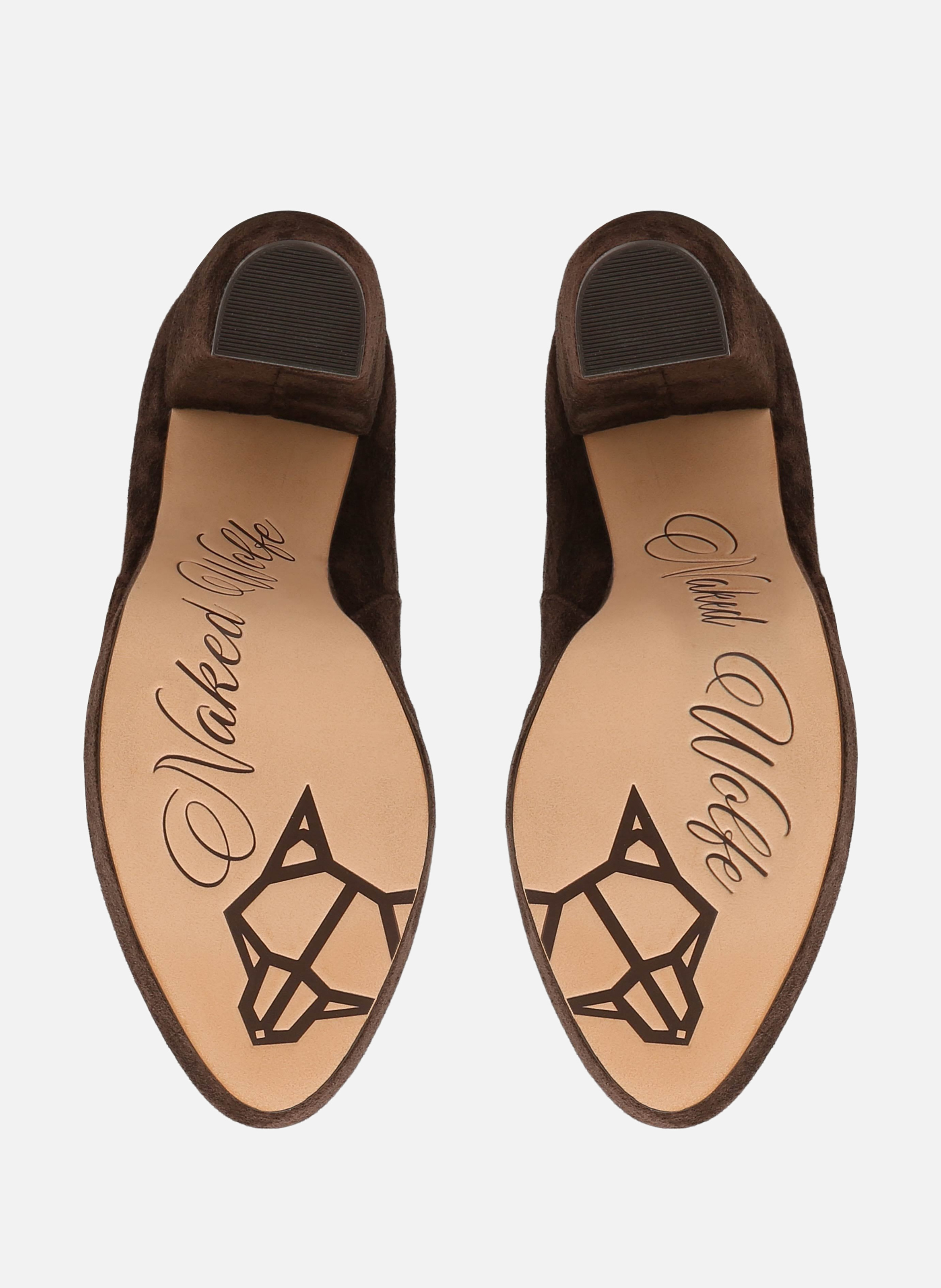 Bottes dancer NAKED WOLFE Marron