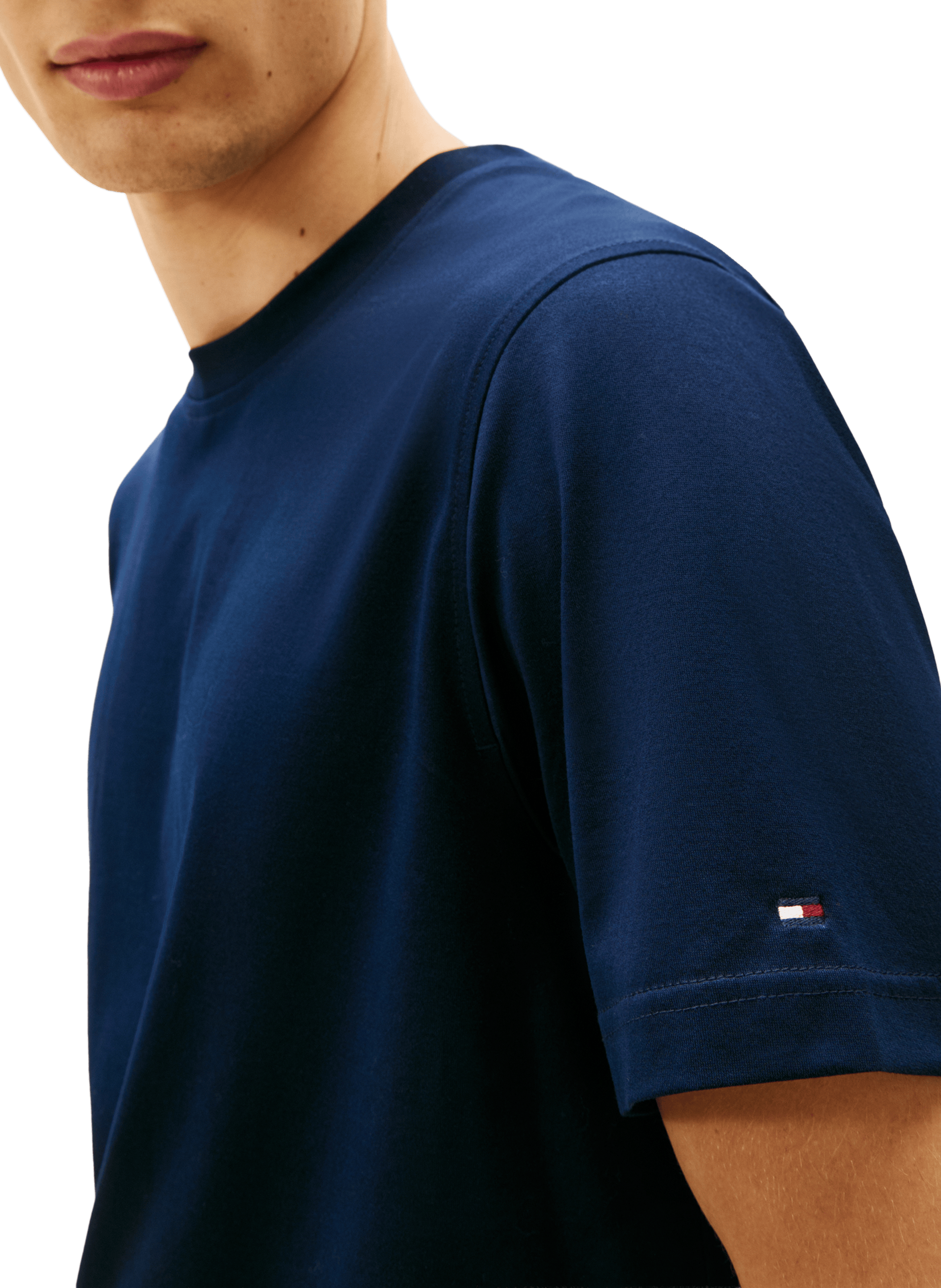 Short-Sleeve Cotton T-Shirt  TOMMY HILFIGER Blue