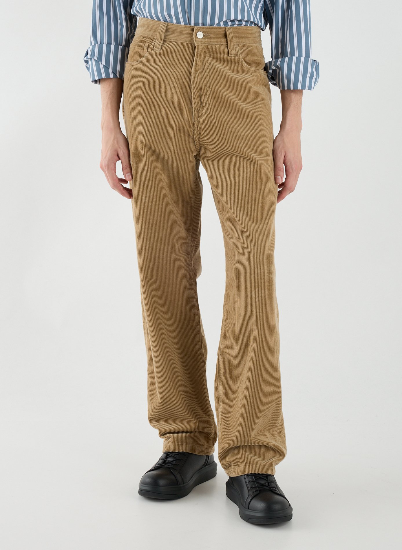 CARHARTT WIP Cotton Trousers Beige