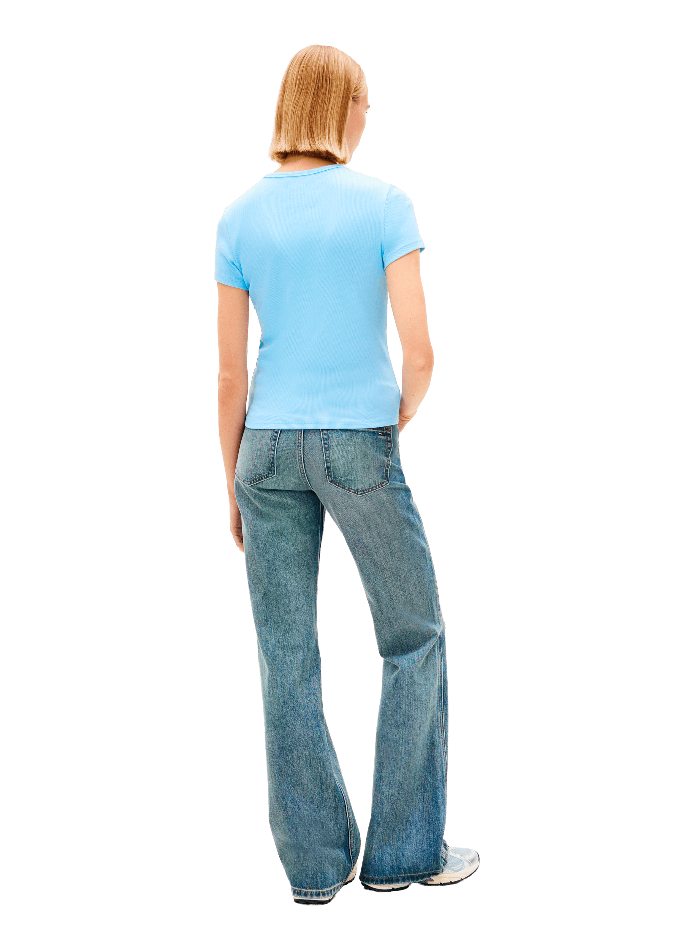  Logo T-shirt TOMMY HILFIGER Blue