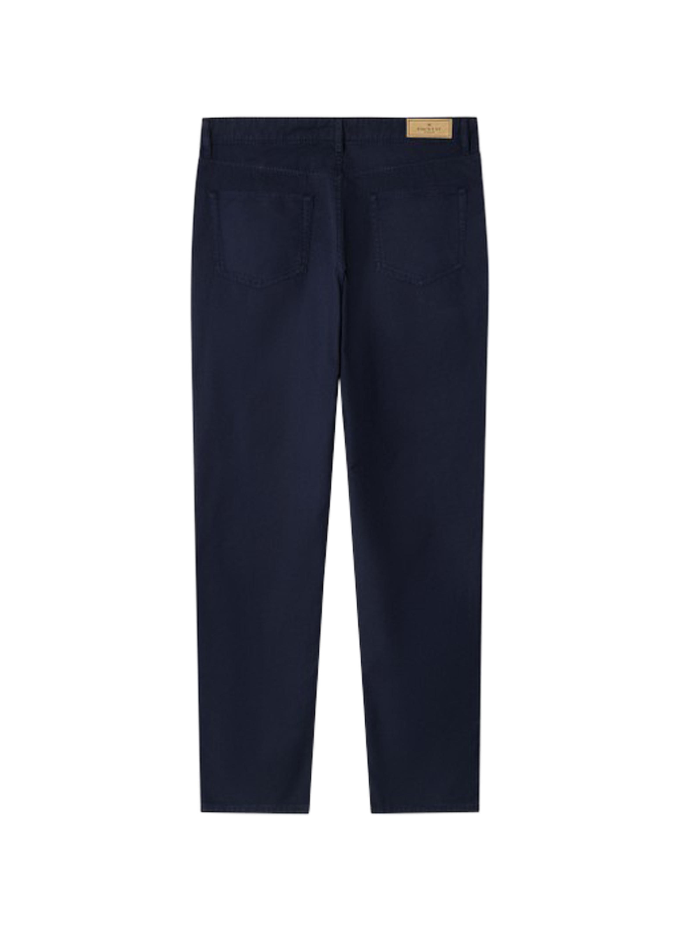 Pantalon chino en coton mélangé HACKETT Bleu