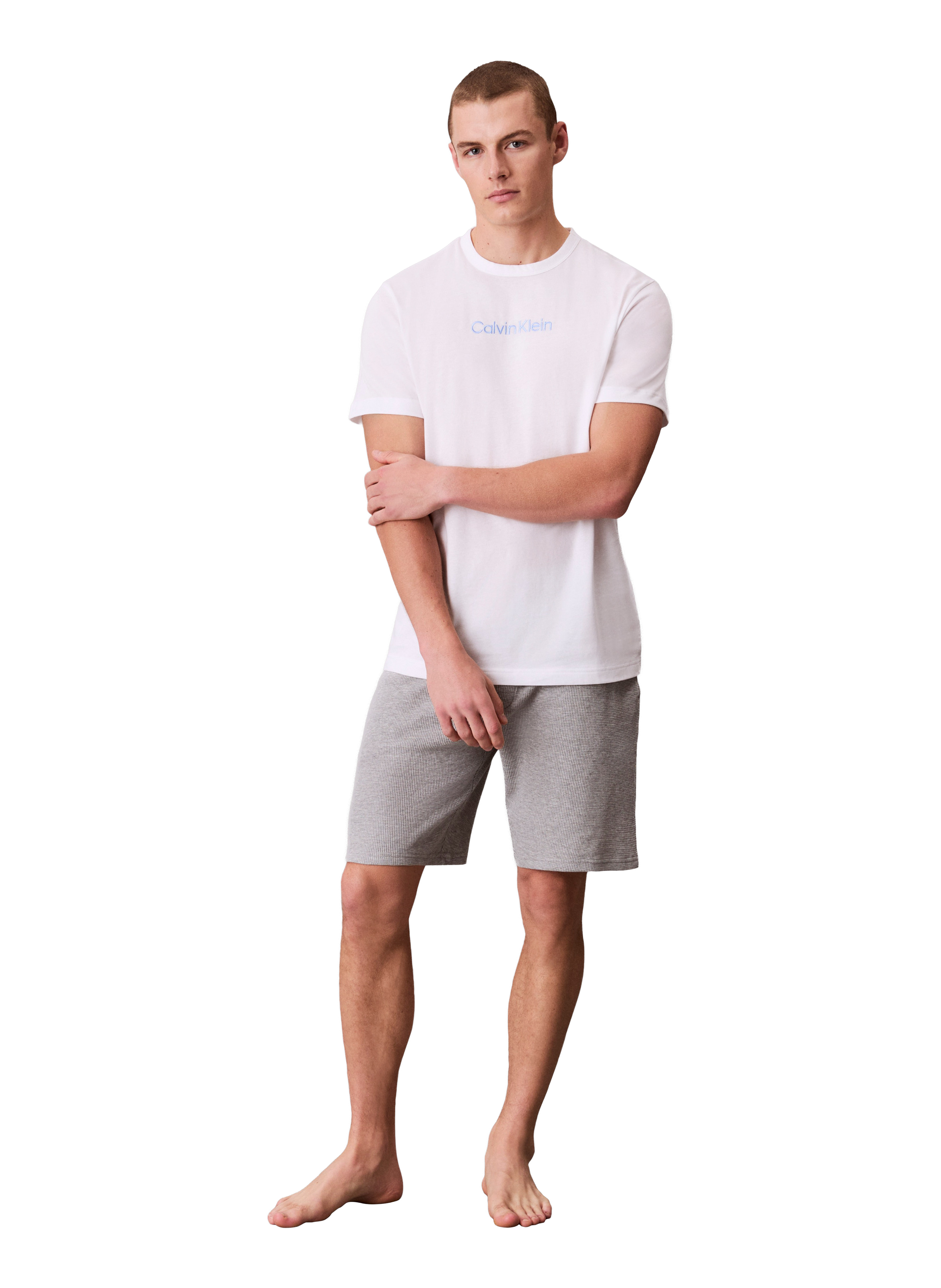 T-shirt en coton  CALVIN KLEIN Blanc