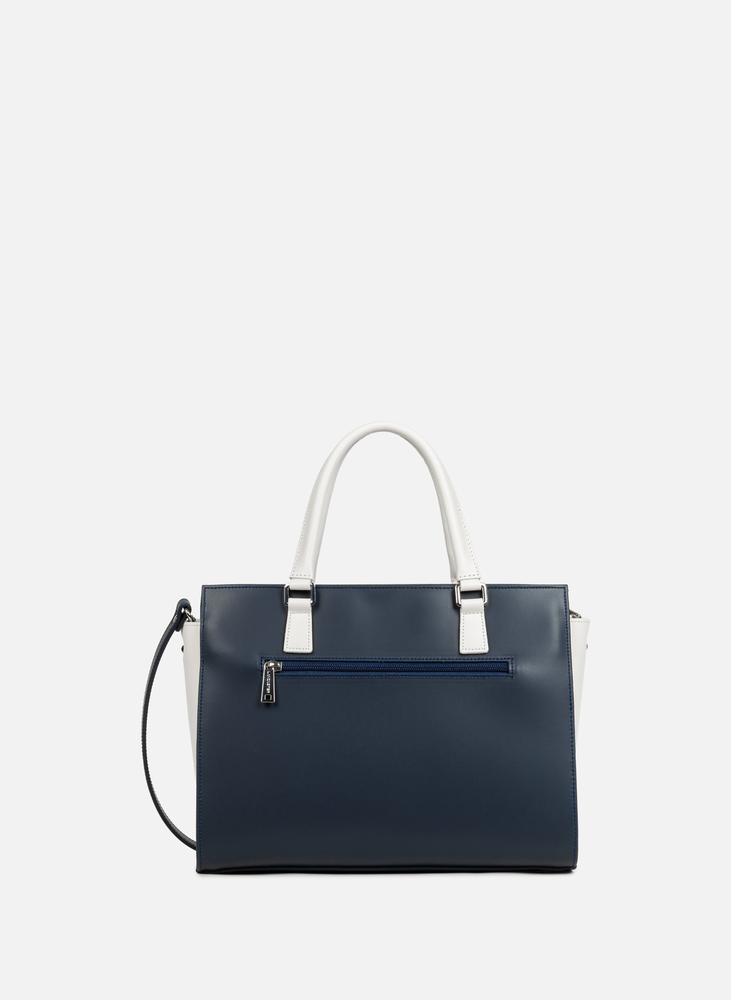 Grand sac cabas main - smooth LANCASTER Bleu