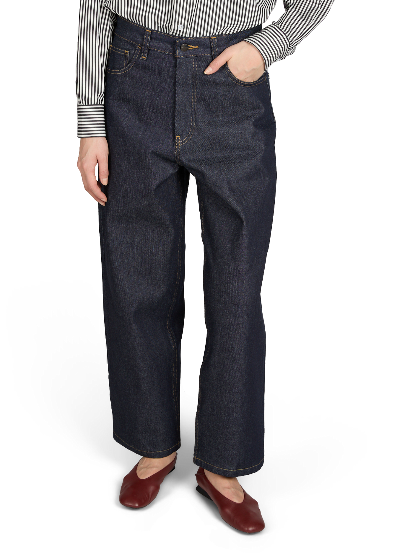 Loose cotton Jeans CARHARTT WIP Blue