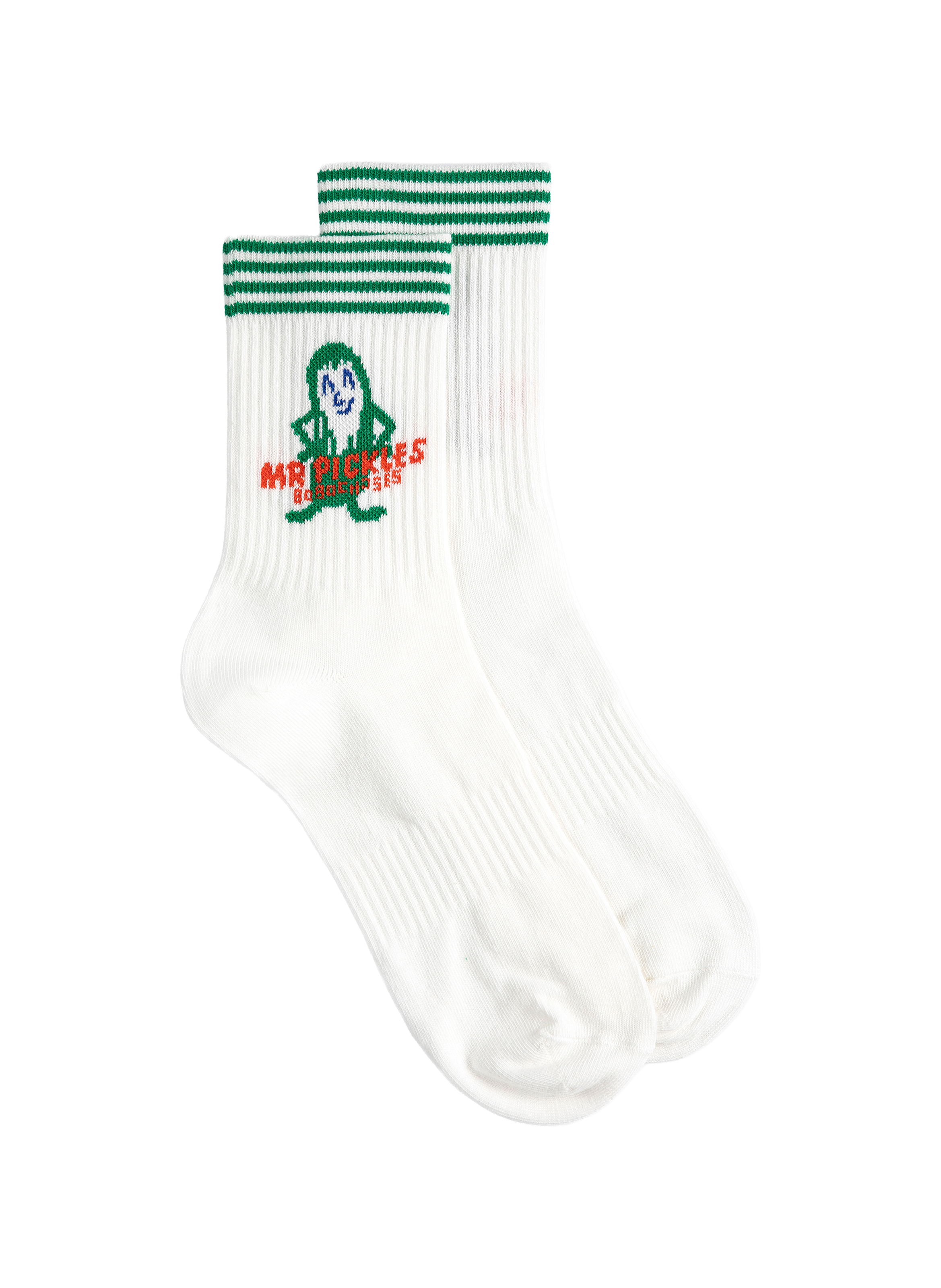 Chaussettes imprimées en coton mélangé BOBO CHOSES Beige