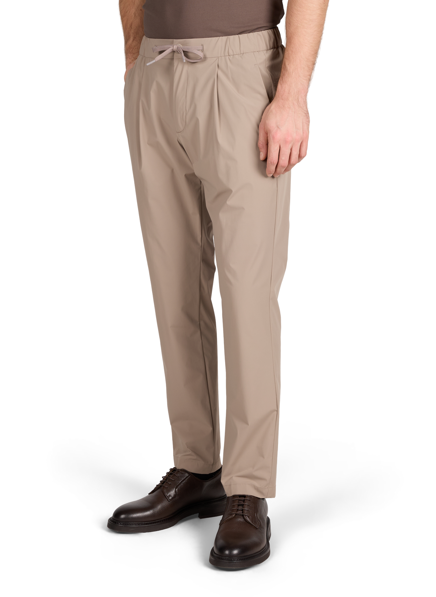 Solid 7/8 pants HERNO Beige