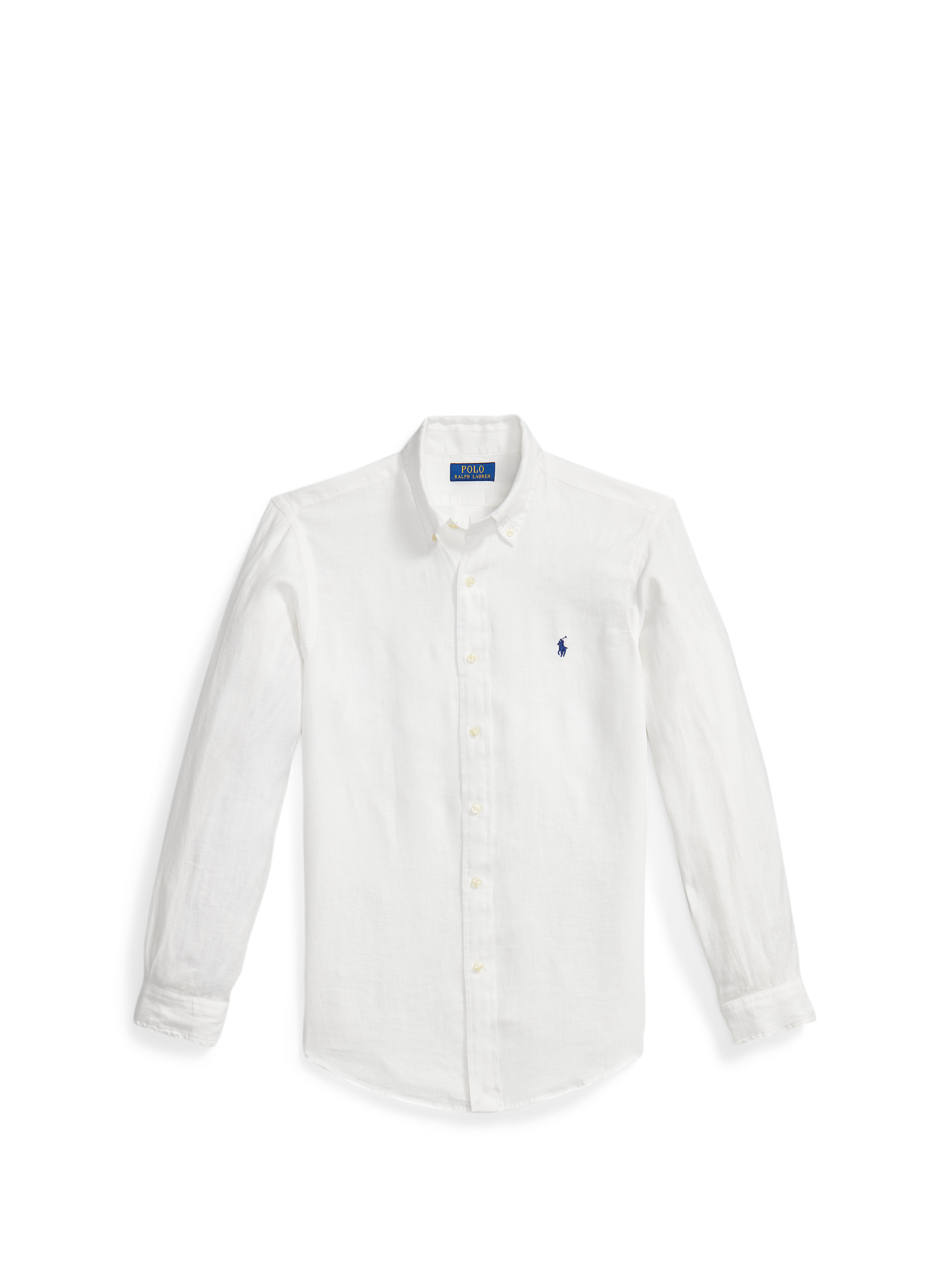 Linnen overhemd  White