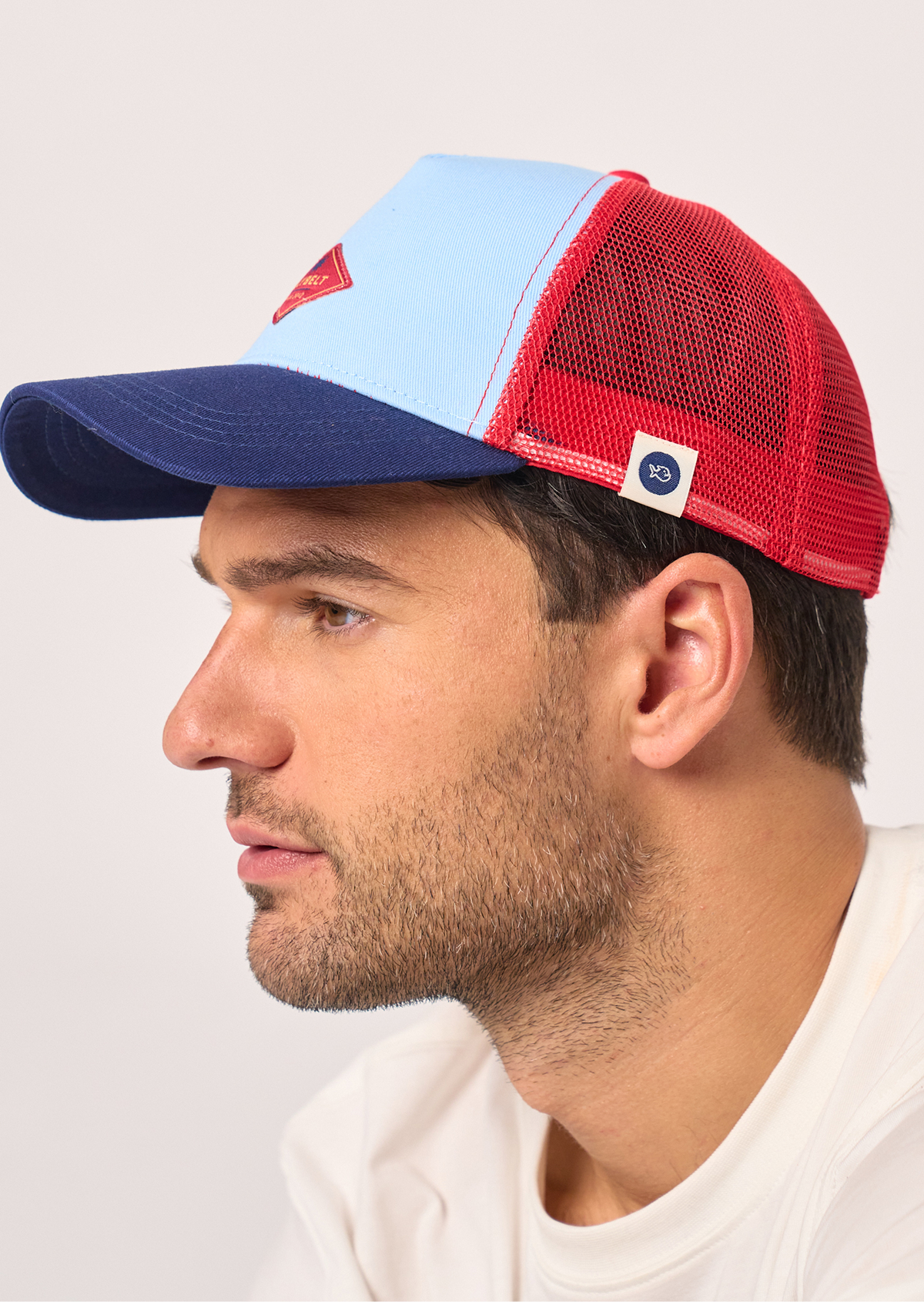 Casquette en coton trucker BILLYBELT Bleu