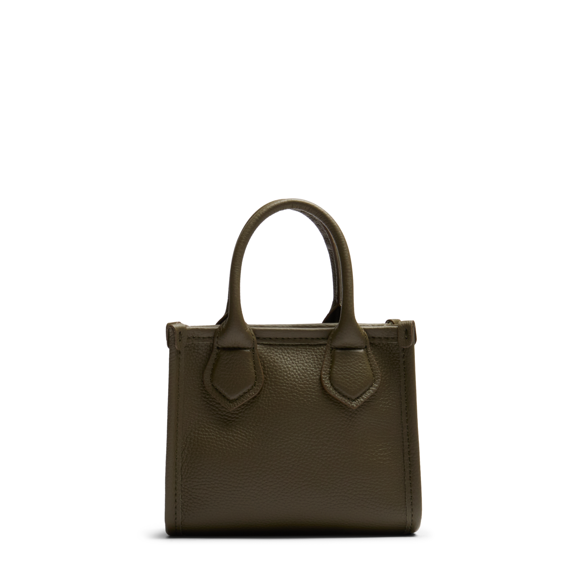 Mini sac cabas zippé double porté jour de lancel en cuir LANCEL Vert