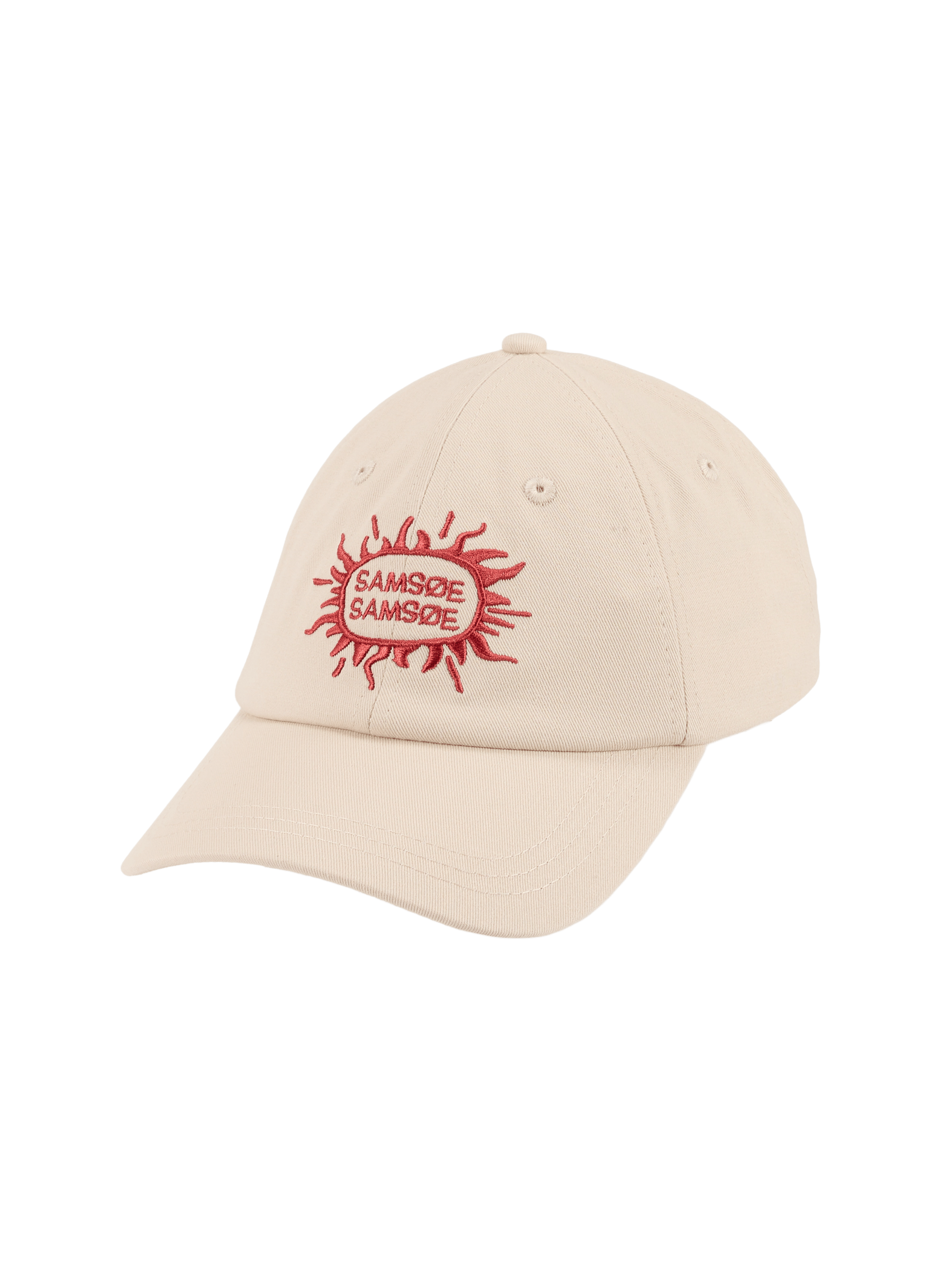 Casquette brodée Sagergei en coton SAMSOE SAMSOE Beige