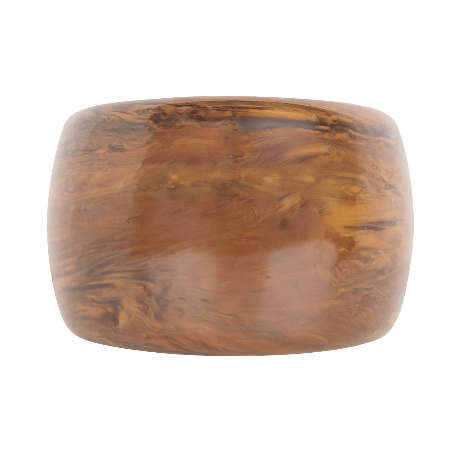 Bracelet large marbré ambrito SESSUN Marron