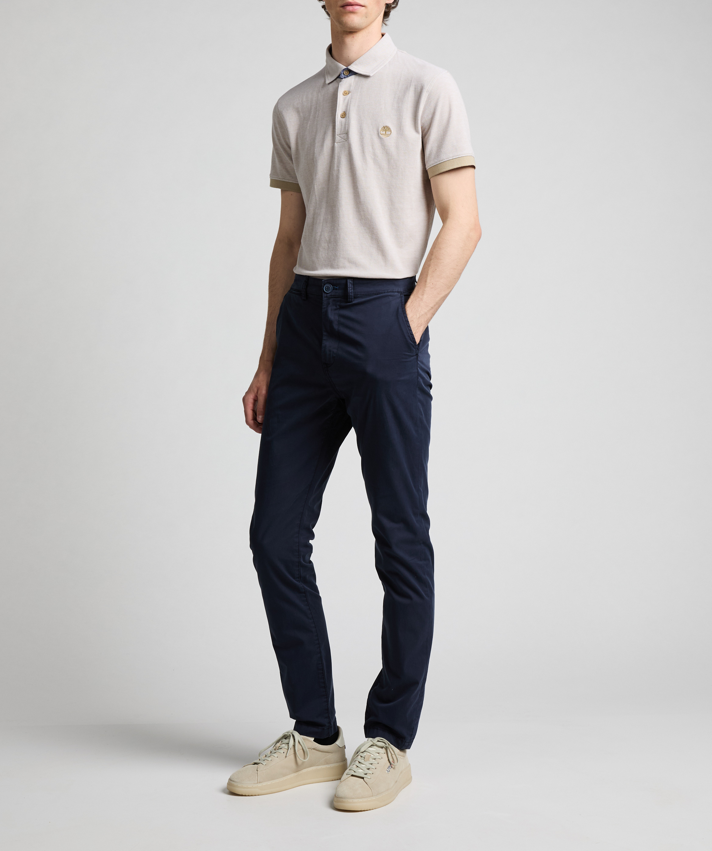 Pantalon en coton NAPAPIJRI Bleu