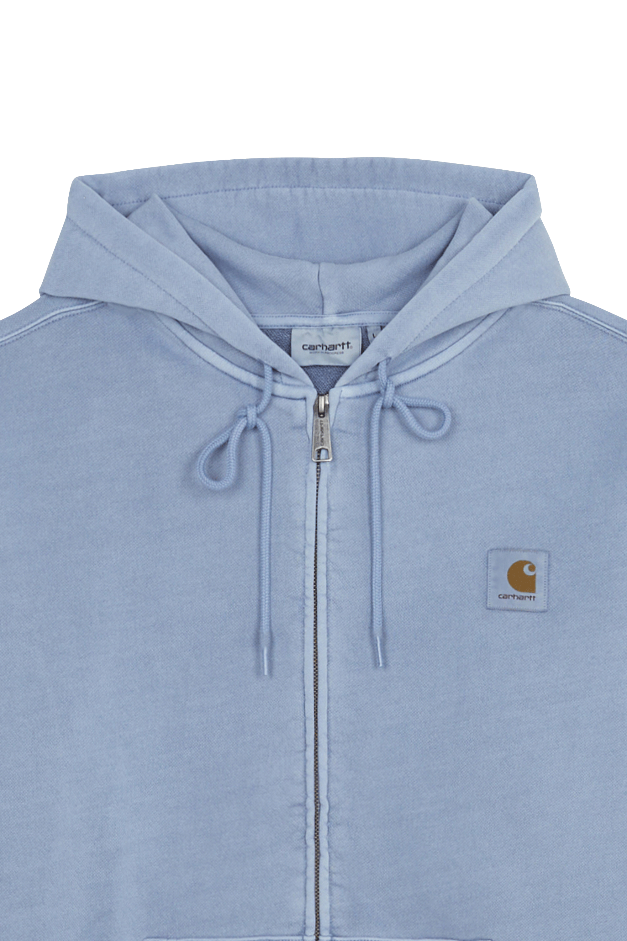 Hoodie zippé hooded nelson CARHARTT WIP Bleu