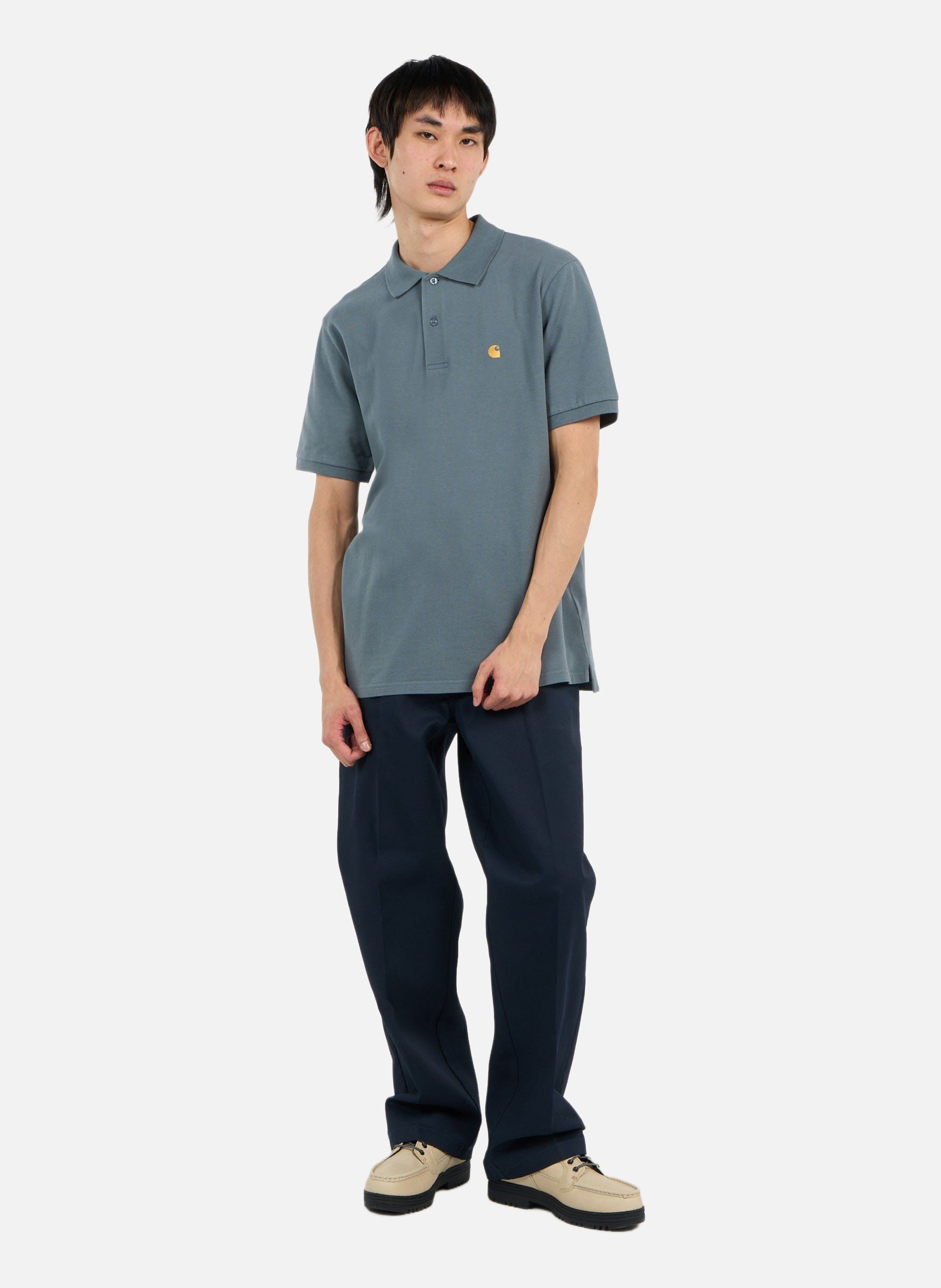 Polo chase CARHARTT WIP Bleu