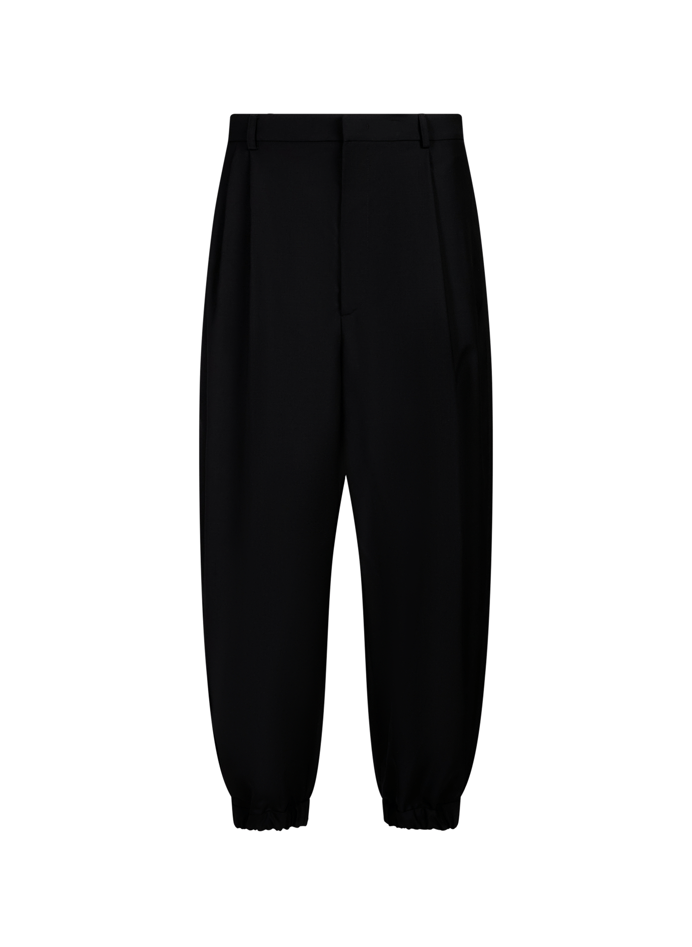 Virgin wool harem pants MOSCHINO Black