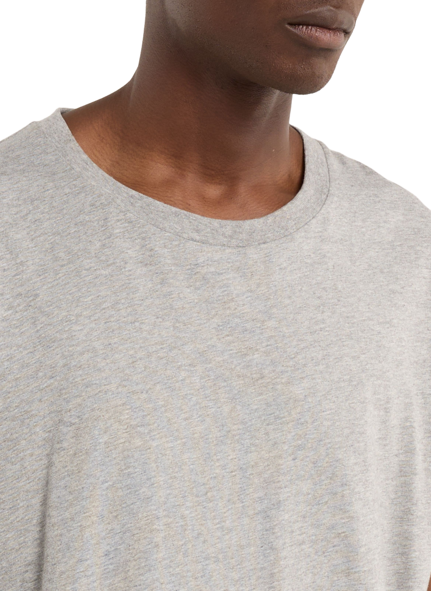 Rundhalsausschnitt T-Shirt Baff SAISON 1865 Grau