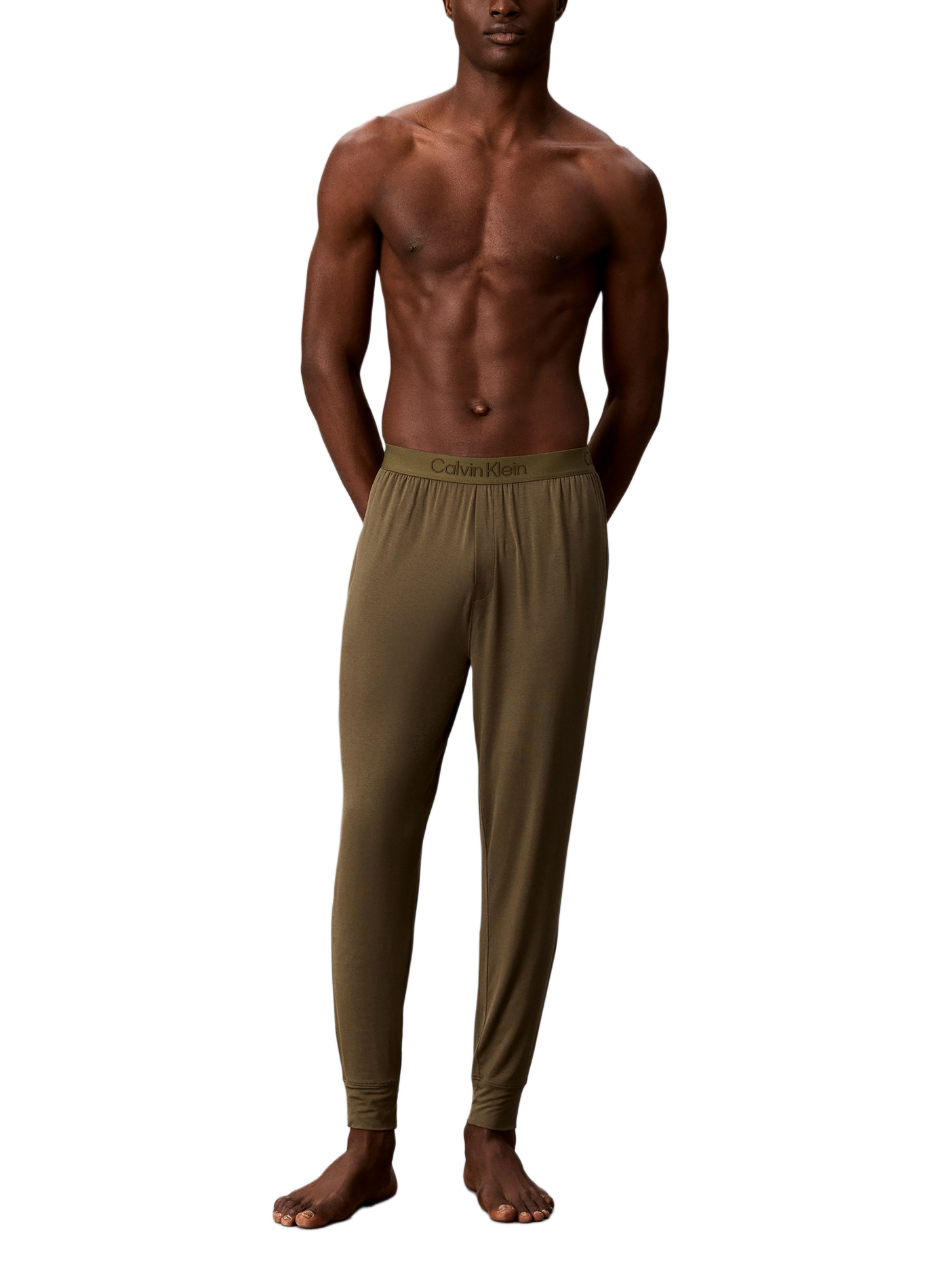 Pantalon de pyjama CALVIN KLEIN Kaki