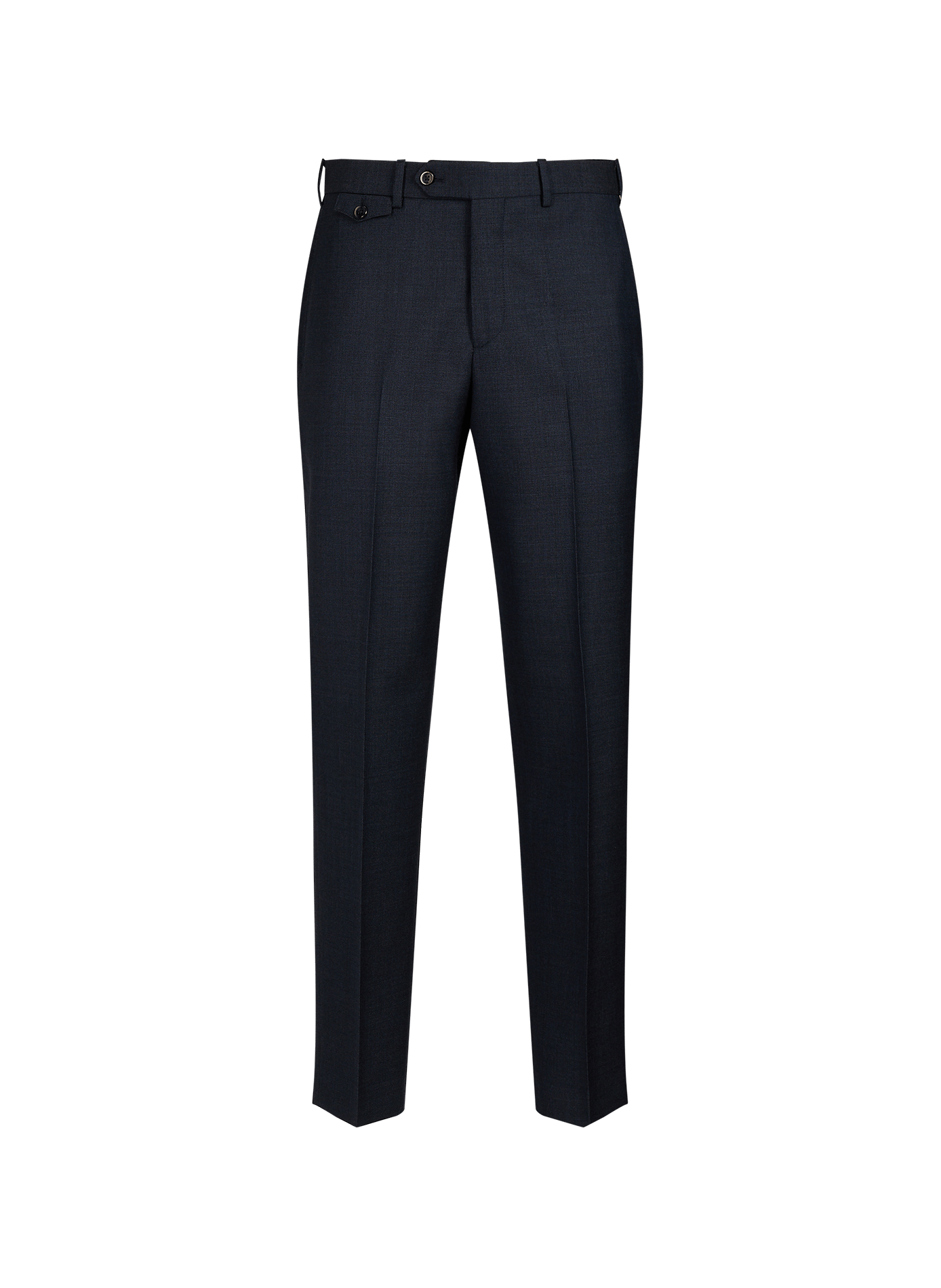 Wollhose mit Bundfalten PT01 Blau